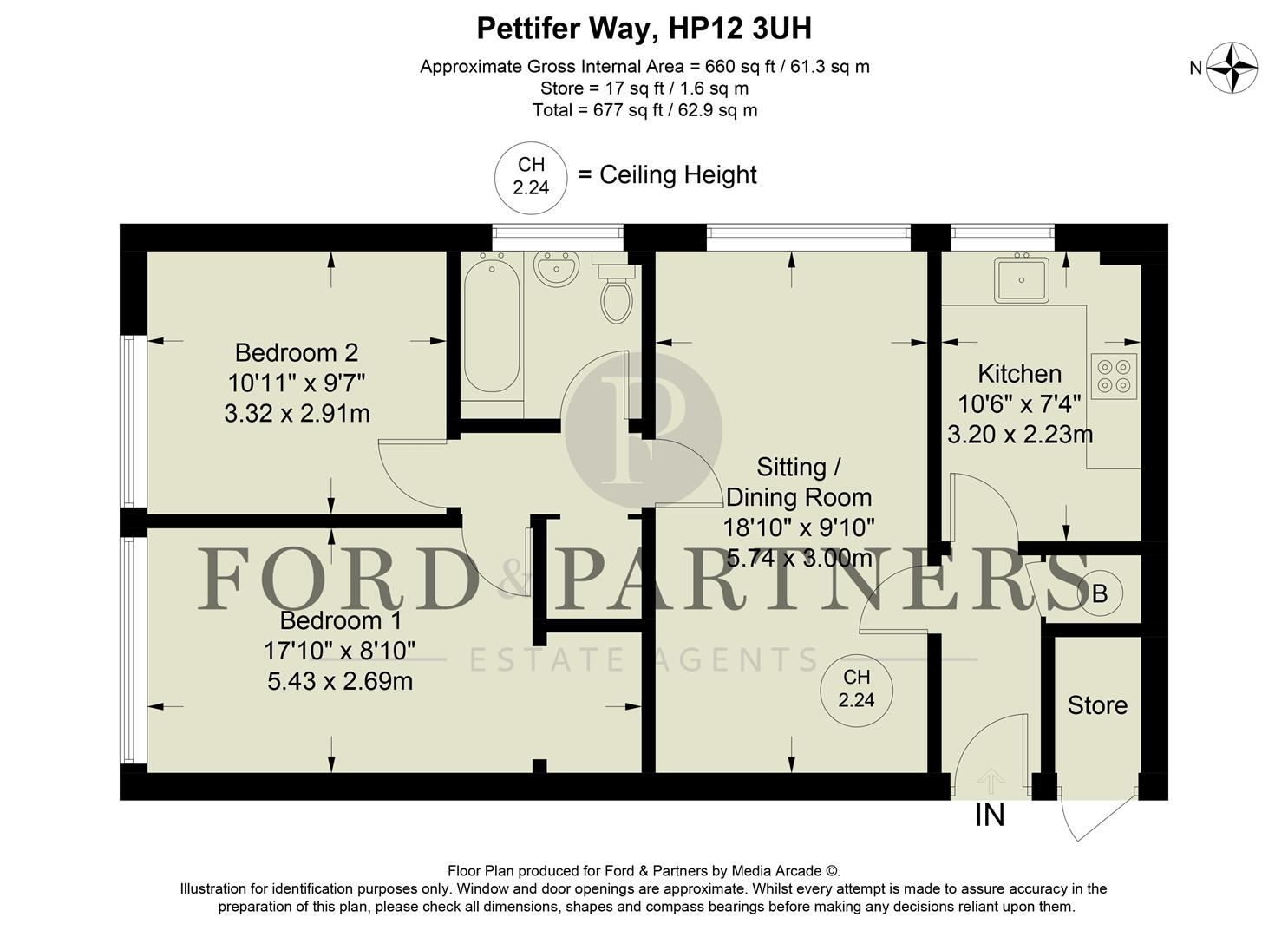 Pettifer Way, High Wycombe floorplan