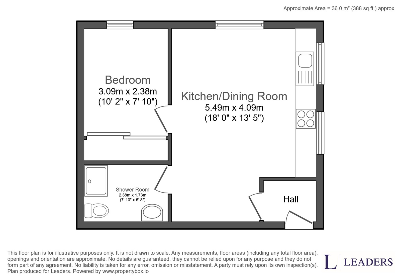 Hedley Street, Kent floorplan