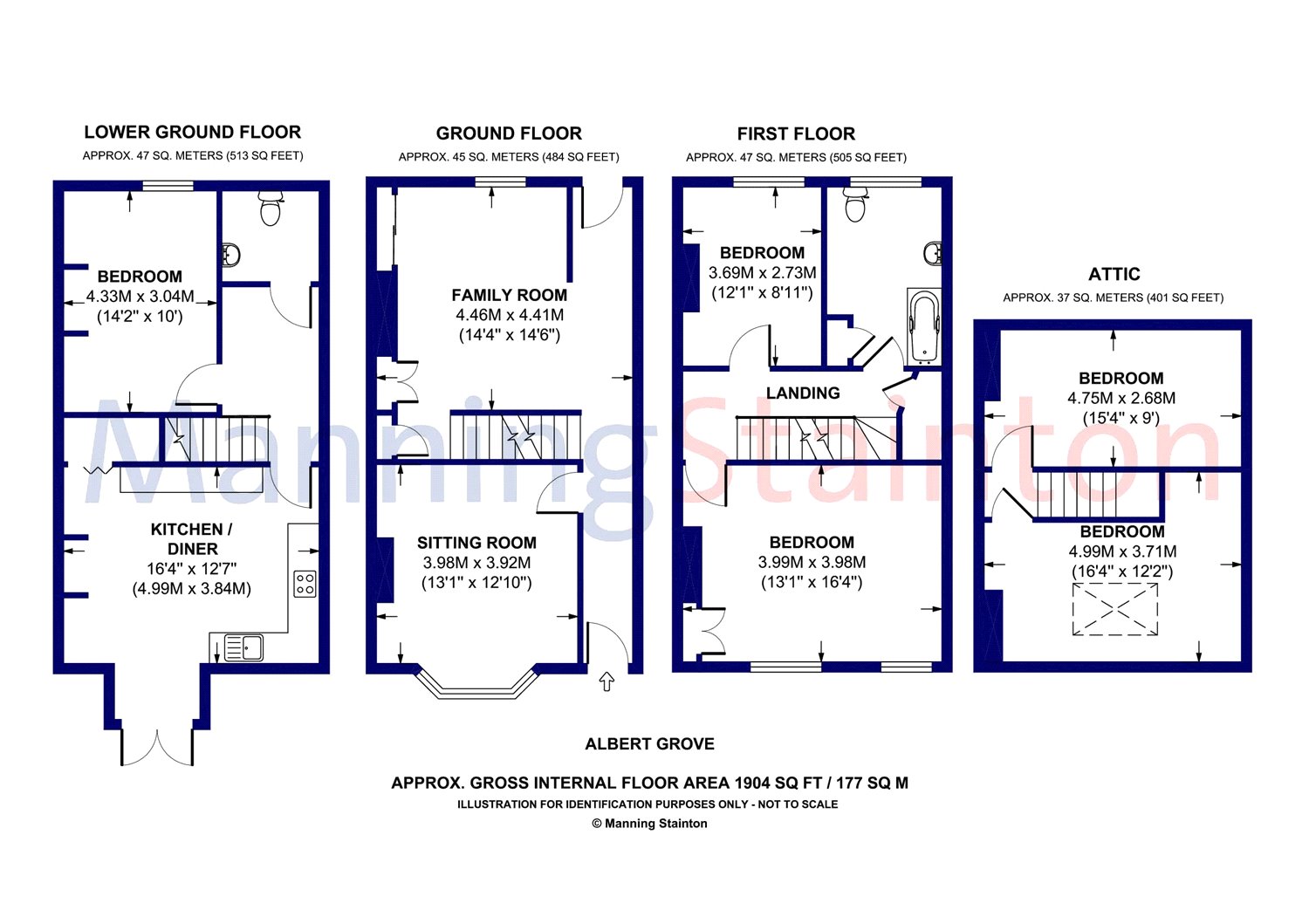 5 Bedrooms Terraced house for sale in Albert Grove, Headingley, Leeds, West Yorkshire LS6