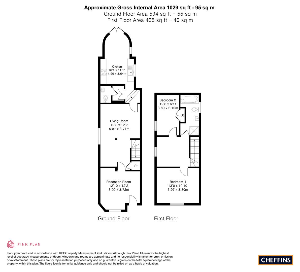 91, High Street, Cambridge floorplan