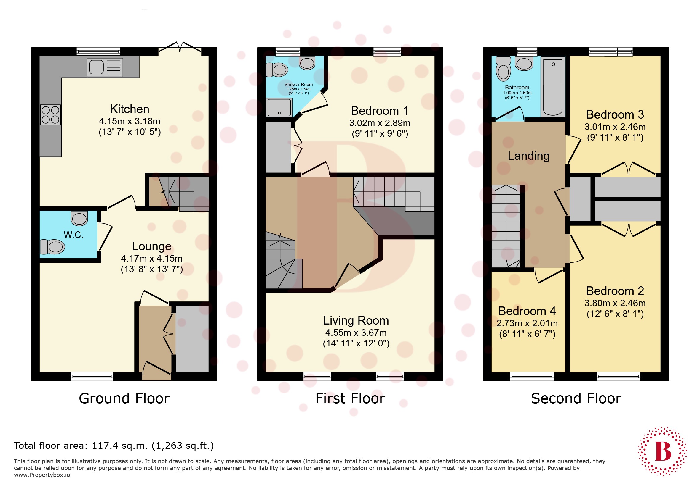 27, Bryntirion, Llanelli floorplan