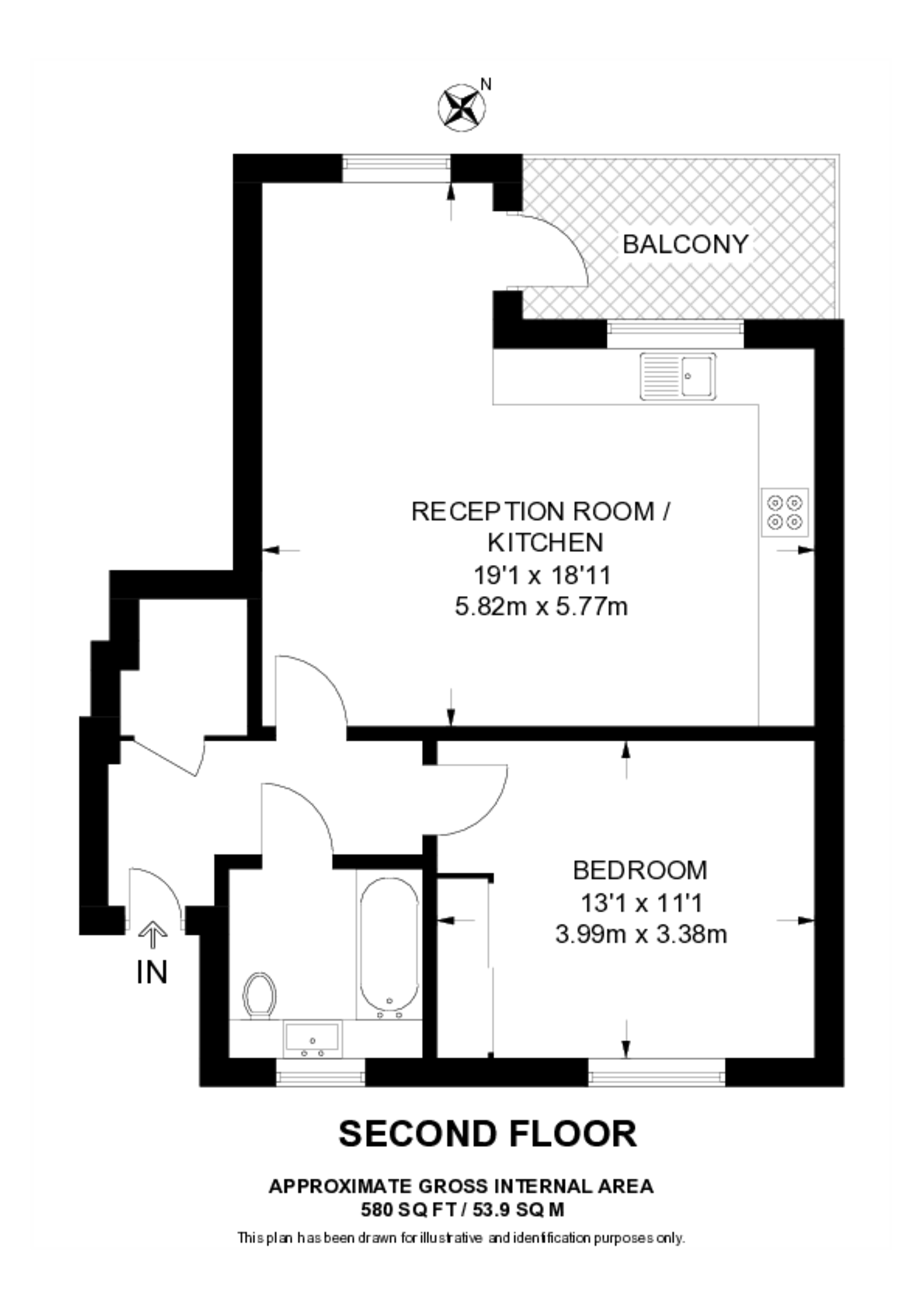 Packham Mews, Hounslow floorplan