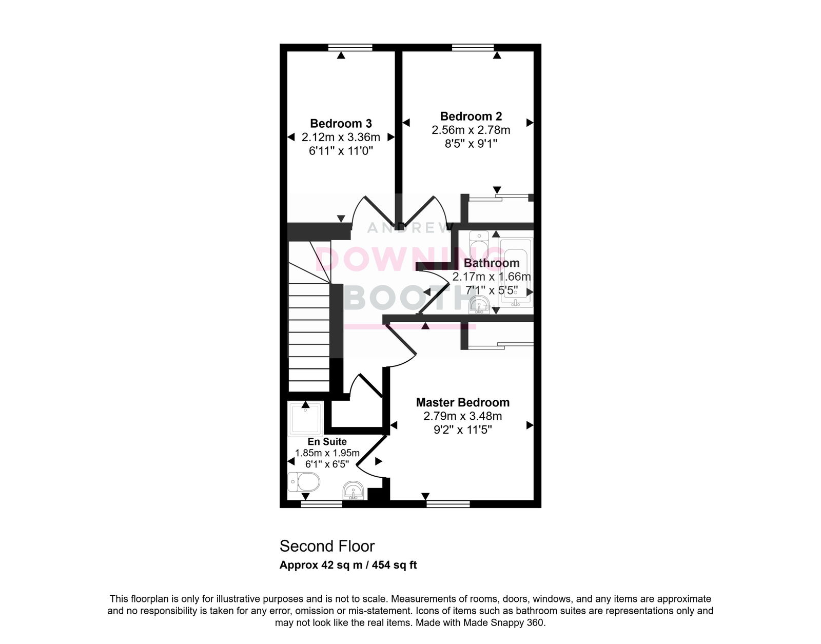 9 Charter Mews, Sandford Street, Lichfield floorplan