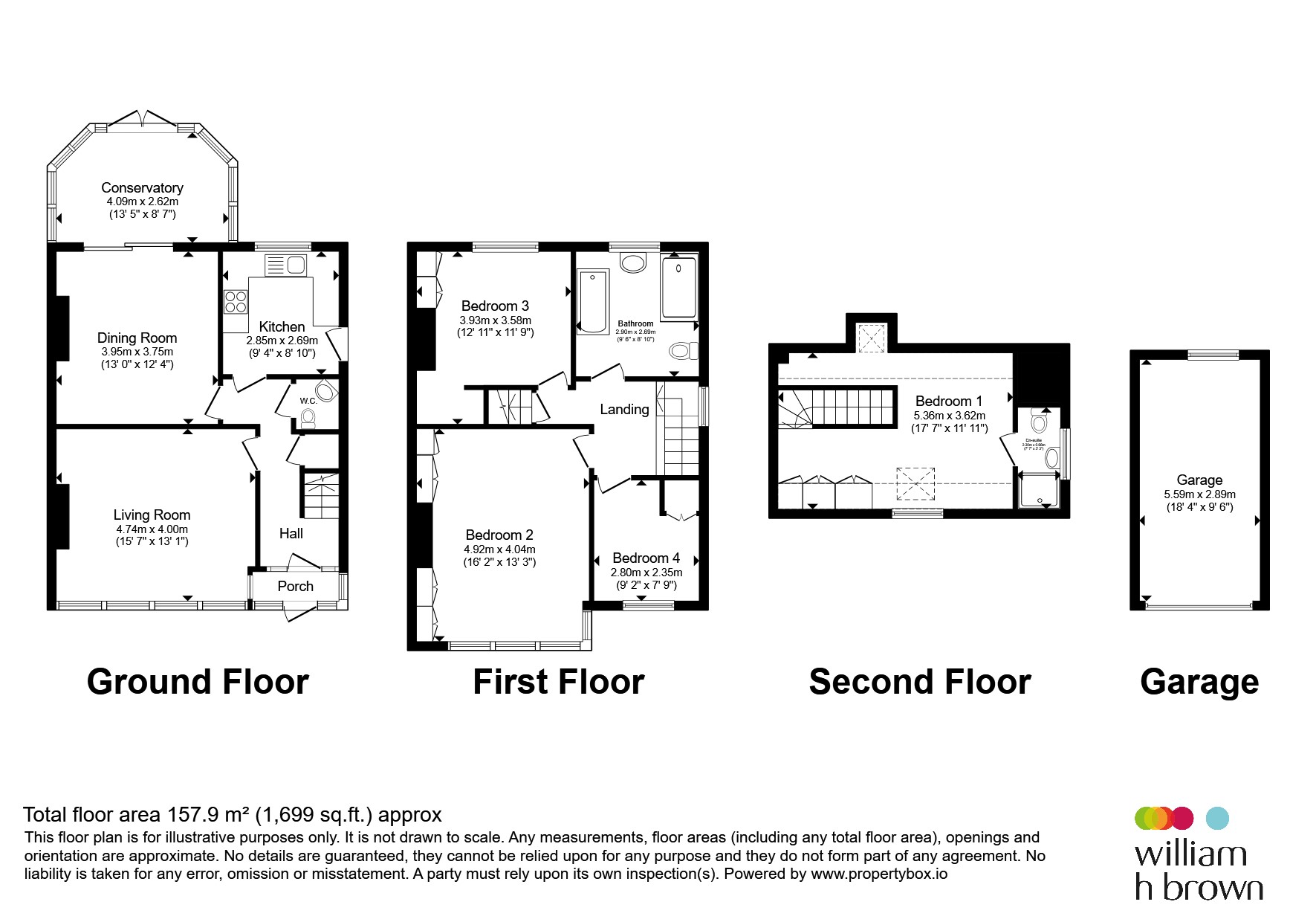 1, Wynford Avenue, Leeds floorplan