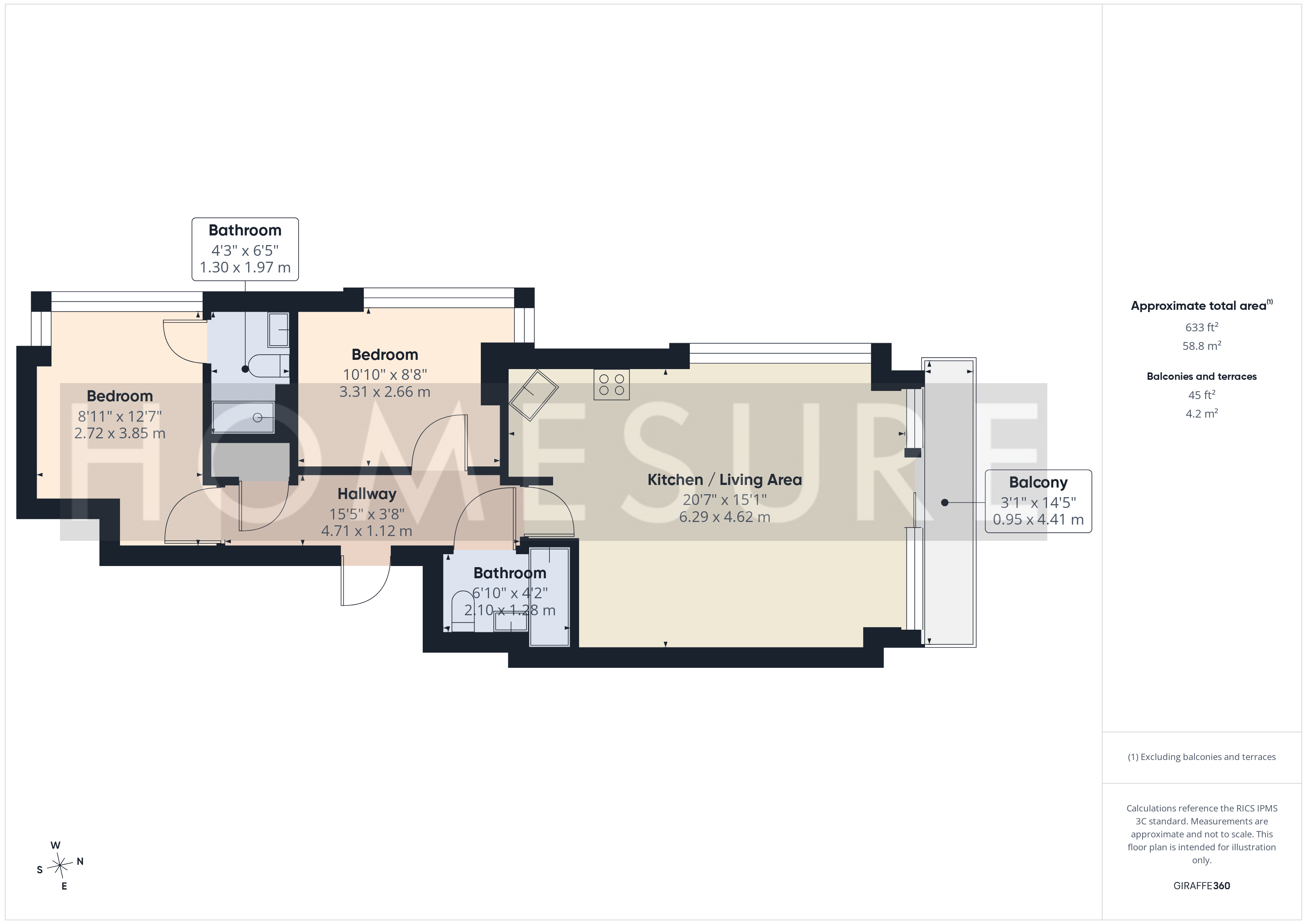 Apartment 16, 12, Cheapside, Merseyside floorplan