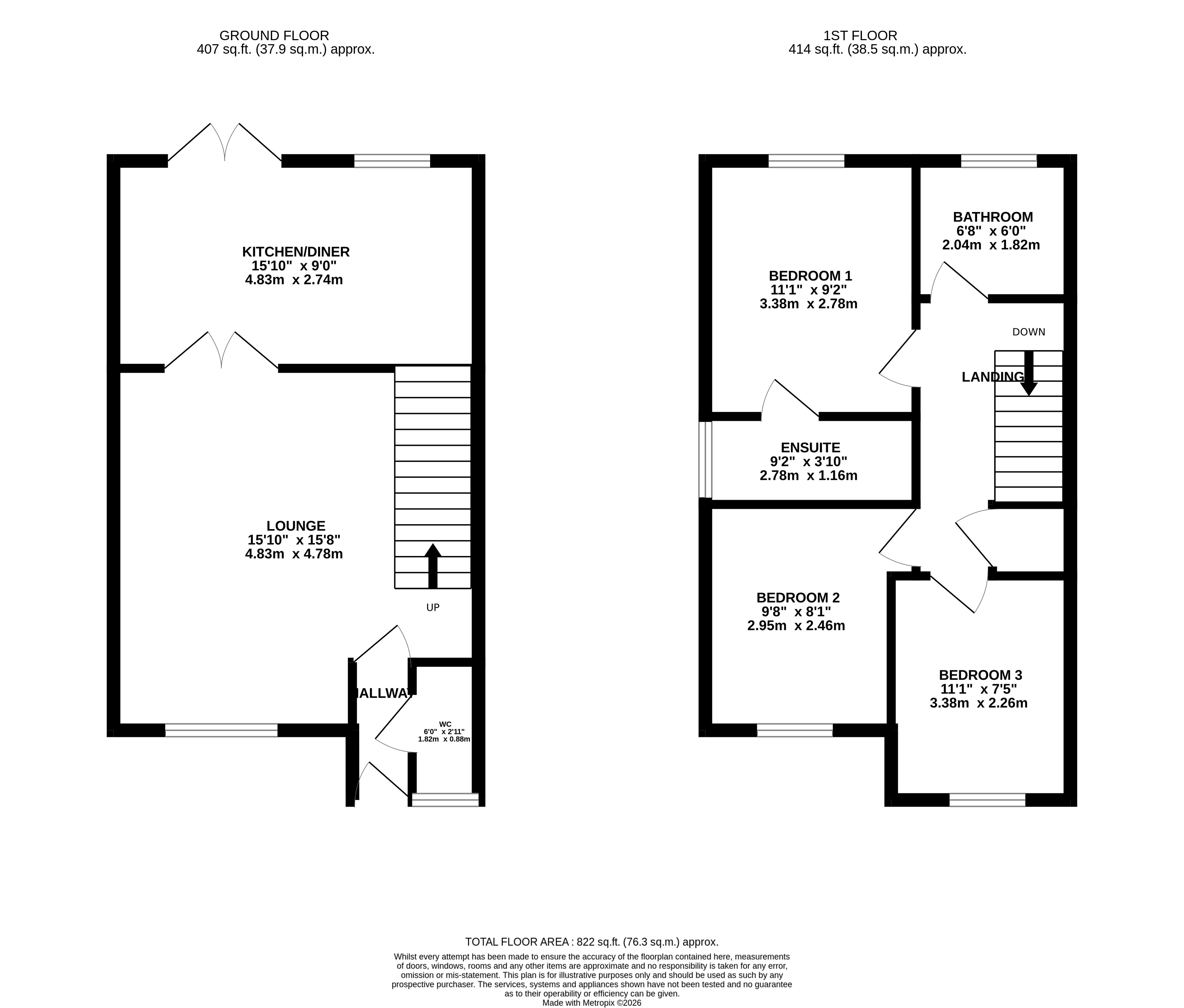 5, Edgewater Place, Cheshire floorplan