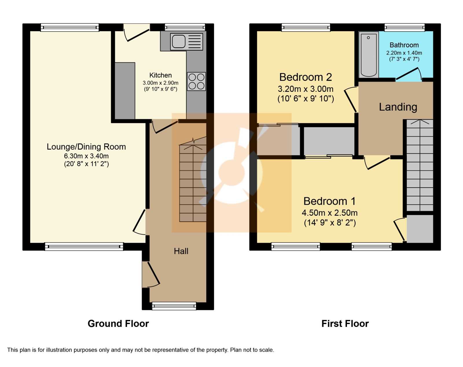 2 Bedrooms End terrace house for sale in 14 Loadingbank Court, Kilbirnie KA25