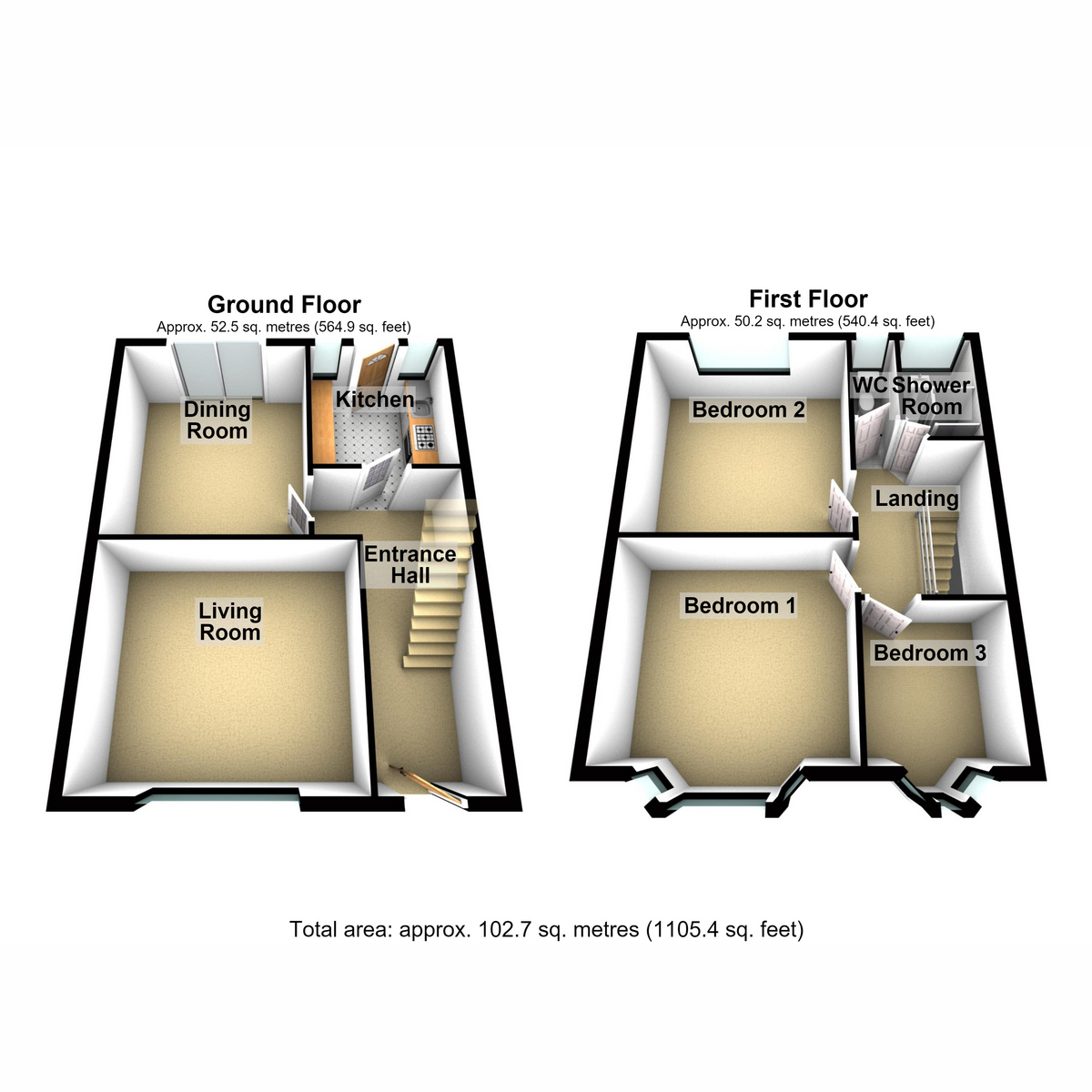 8, Connaught Gardens, London floorplan