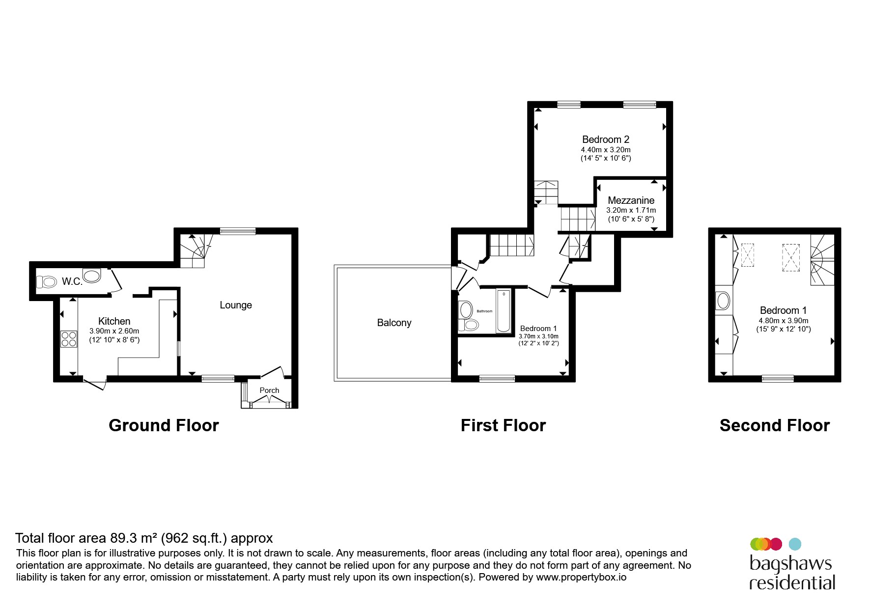 16, Rose Leigh, Buxton Road, Buxton floorplan
