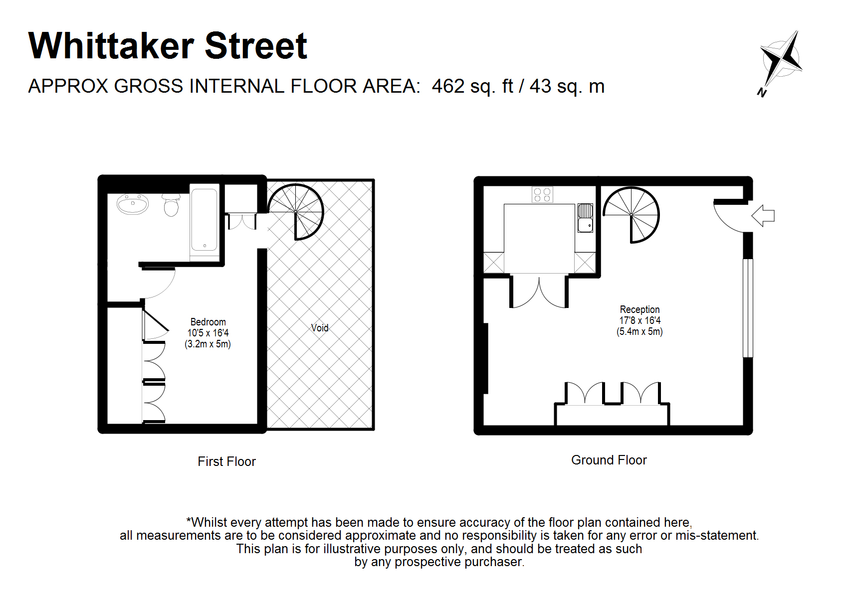 1 Bedrooms Flat to rent in Whittaker Street, Chelsea SW1W