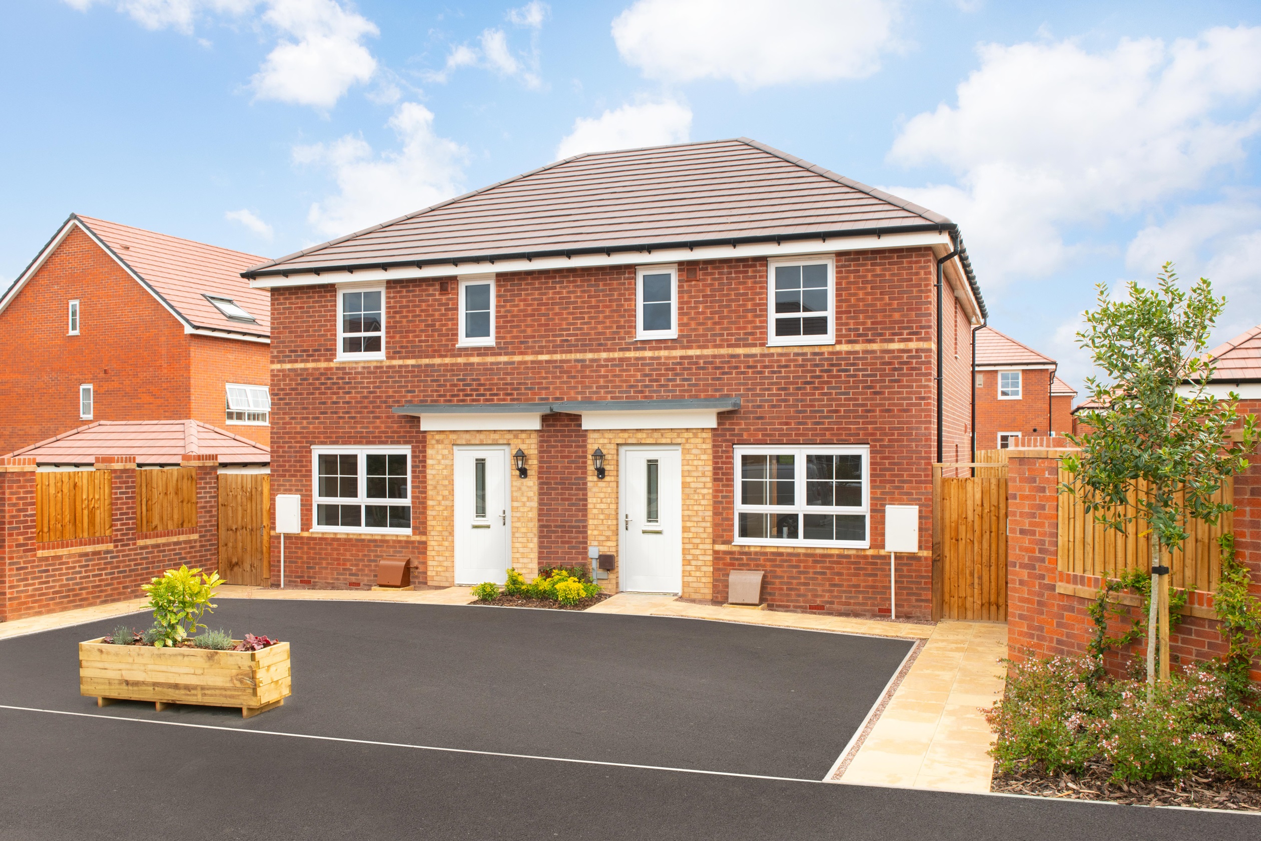 Exterior View Of Our 3 Bed Ellerton Home