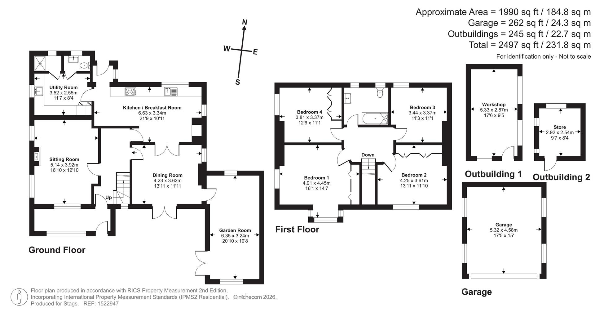 Studley, Exton Lane, Exeter floorplan