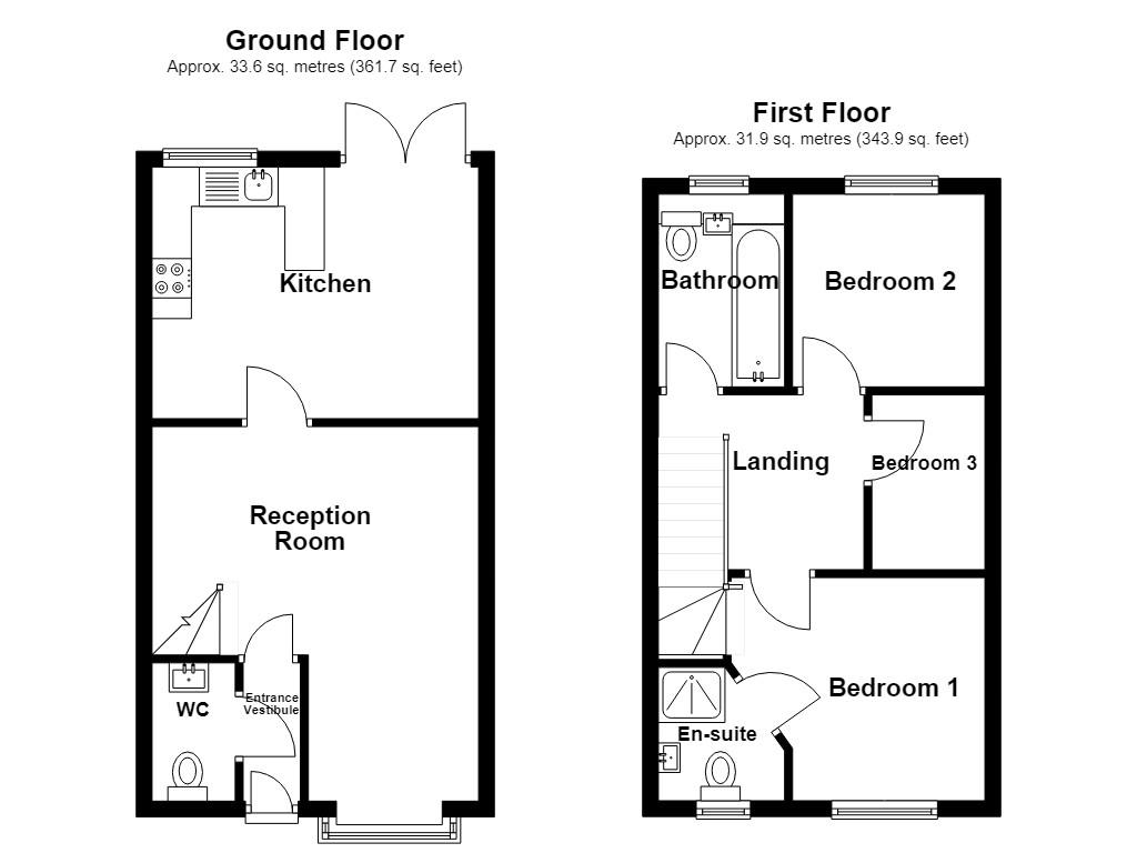 29, Innes Close, Rochdale floorplan