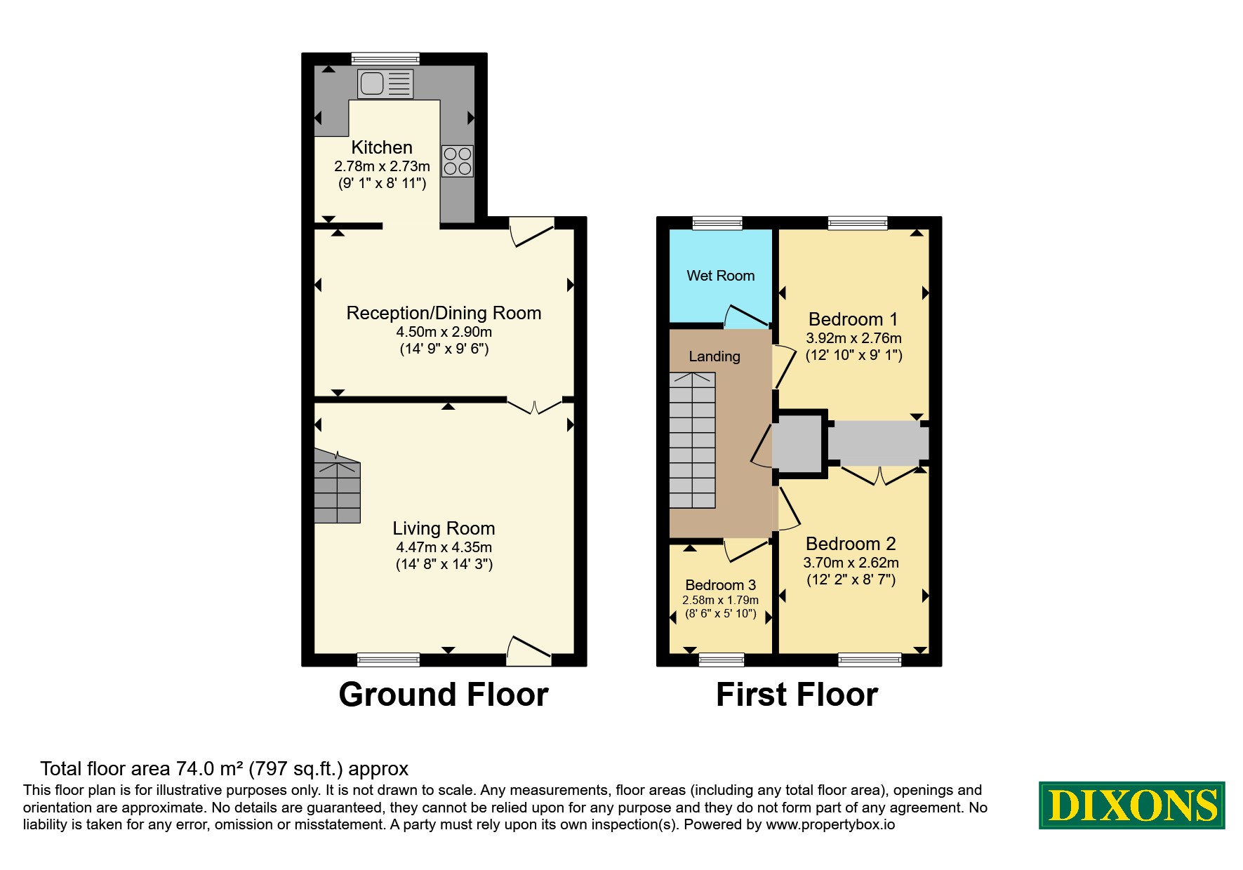 52, The Hayes, West Midlands floorplan