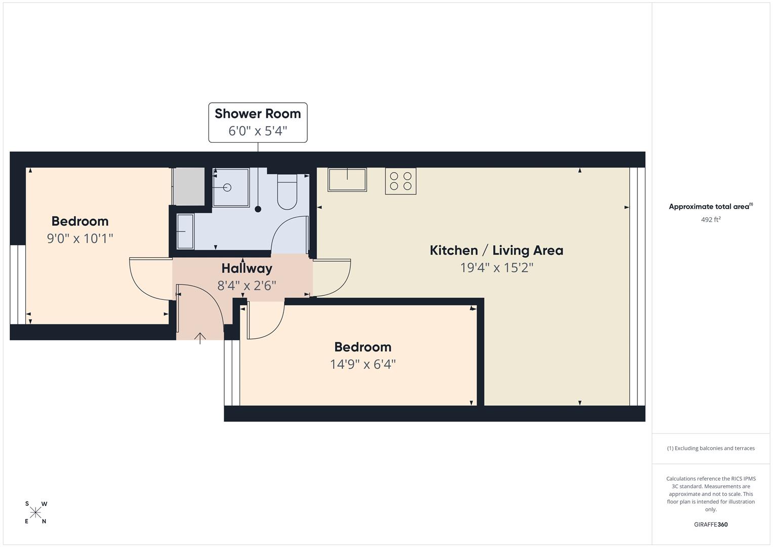 340, Park Road, Loughborough floorplan