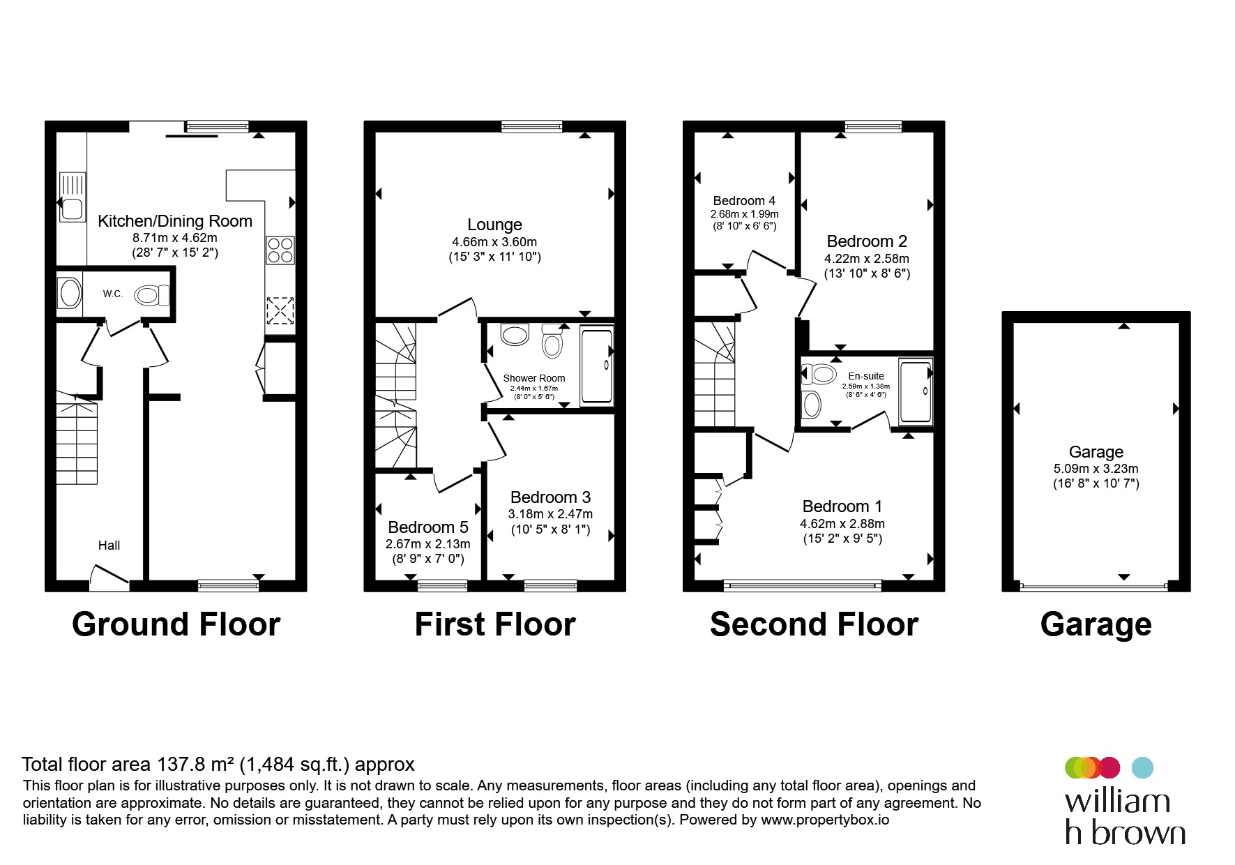 7, Cawood Drive, Rotherham floorplan