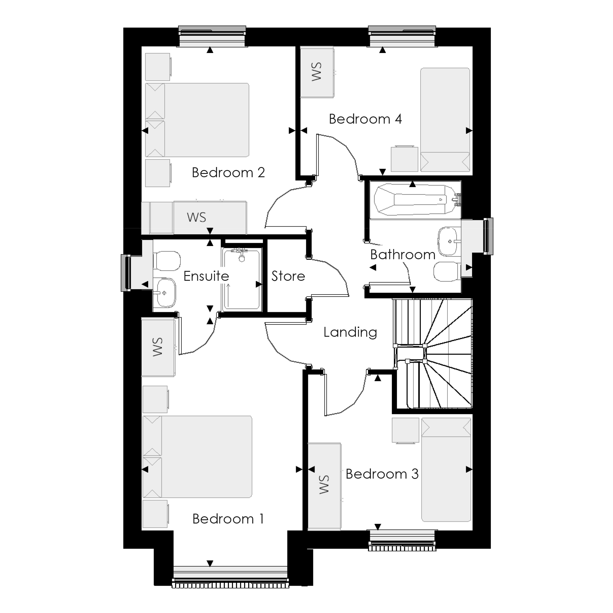 1006, Sherwood Way South, Mansfield floorplan