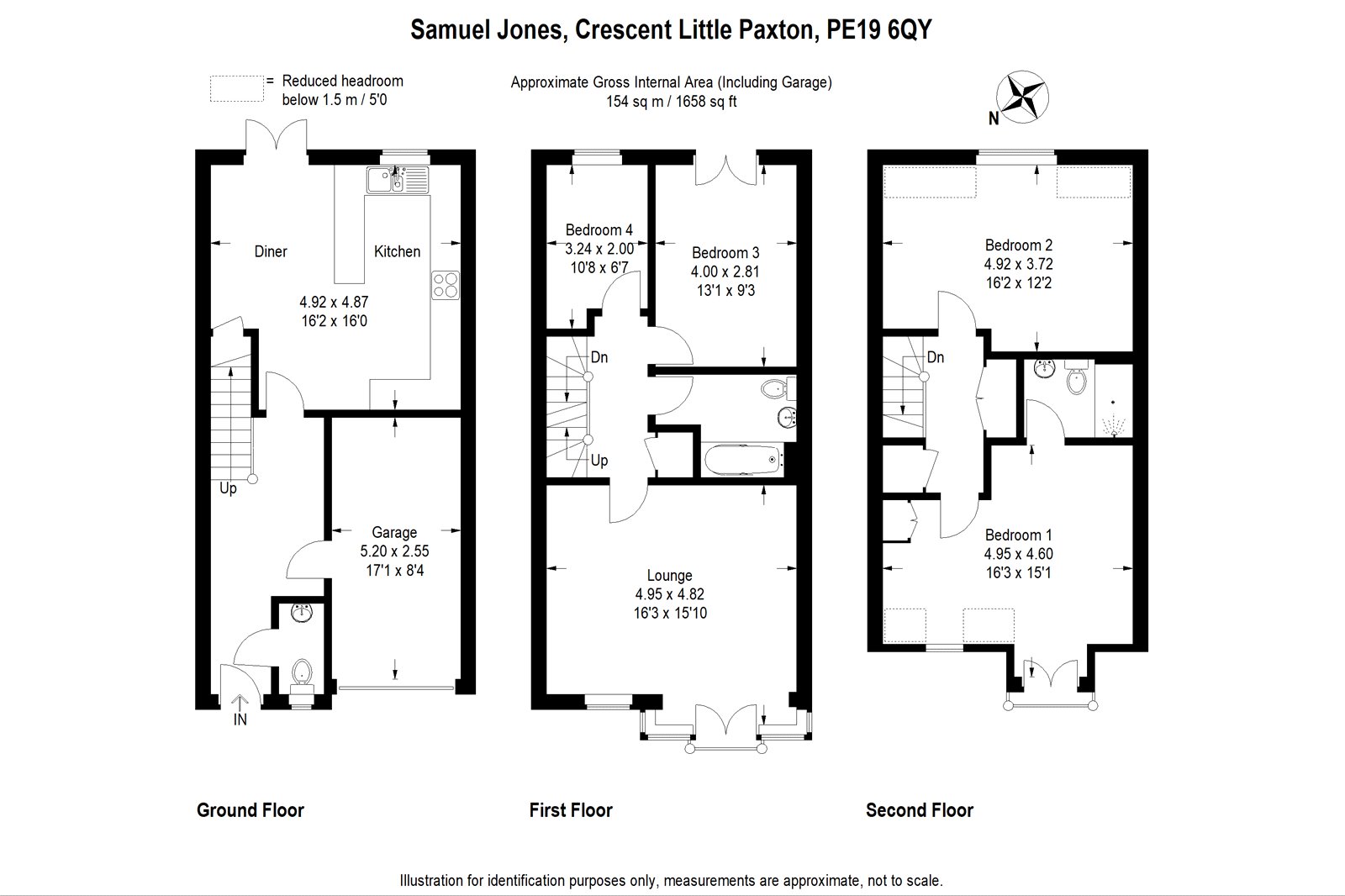 4 Bedrooms End terrace house for sale in Samuel Jones Crescent, Little Paxton, St. Neots, Cambridgeshire PE19