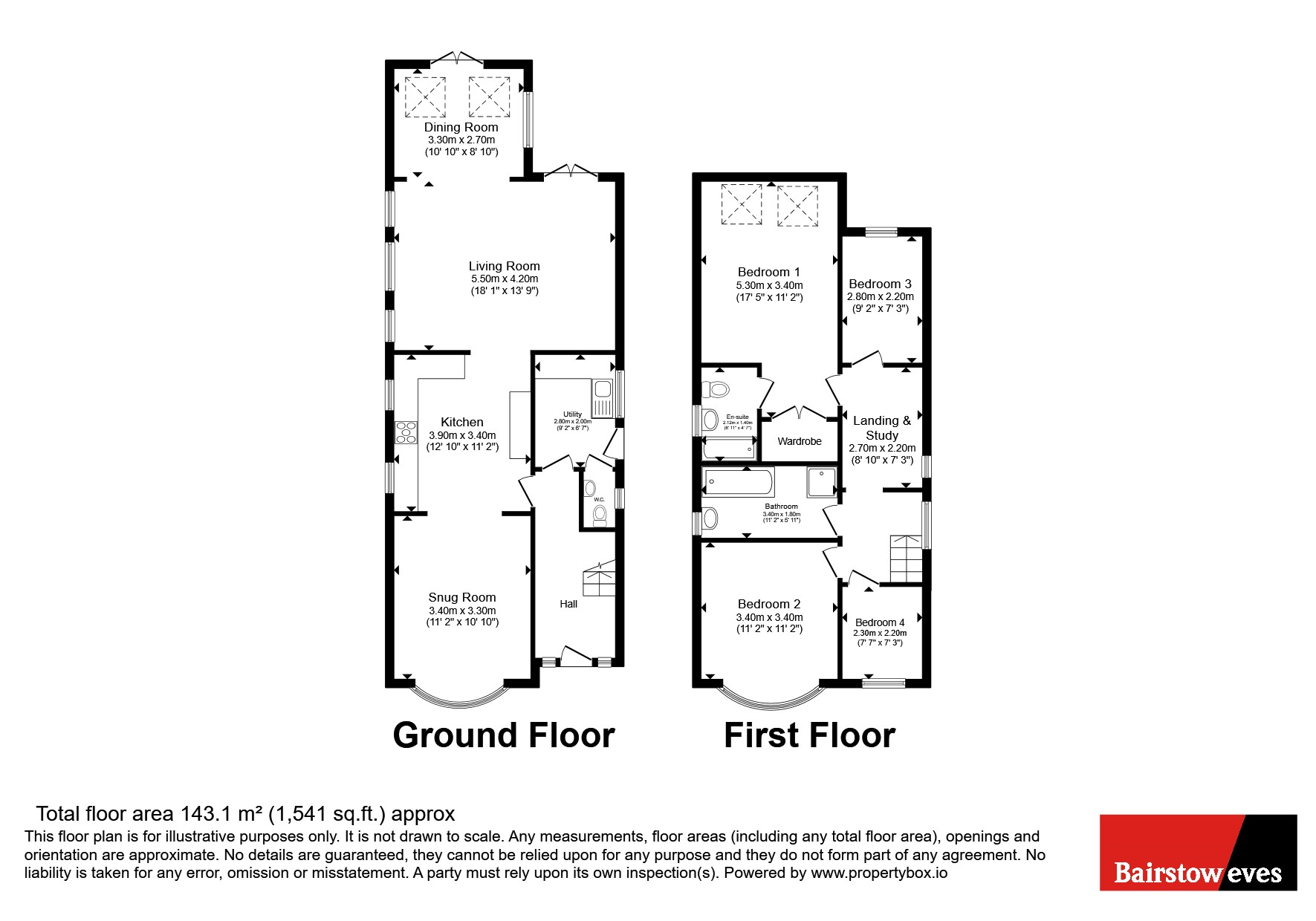 46, Seaford Avenue, Nottingham floorplan