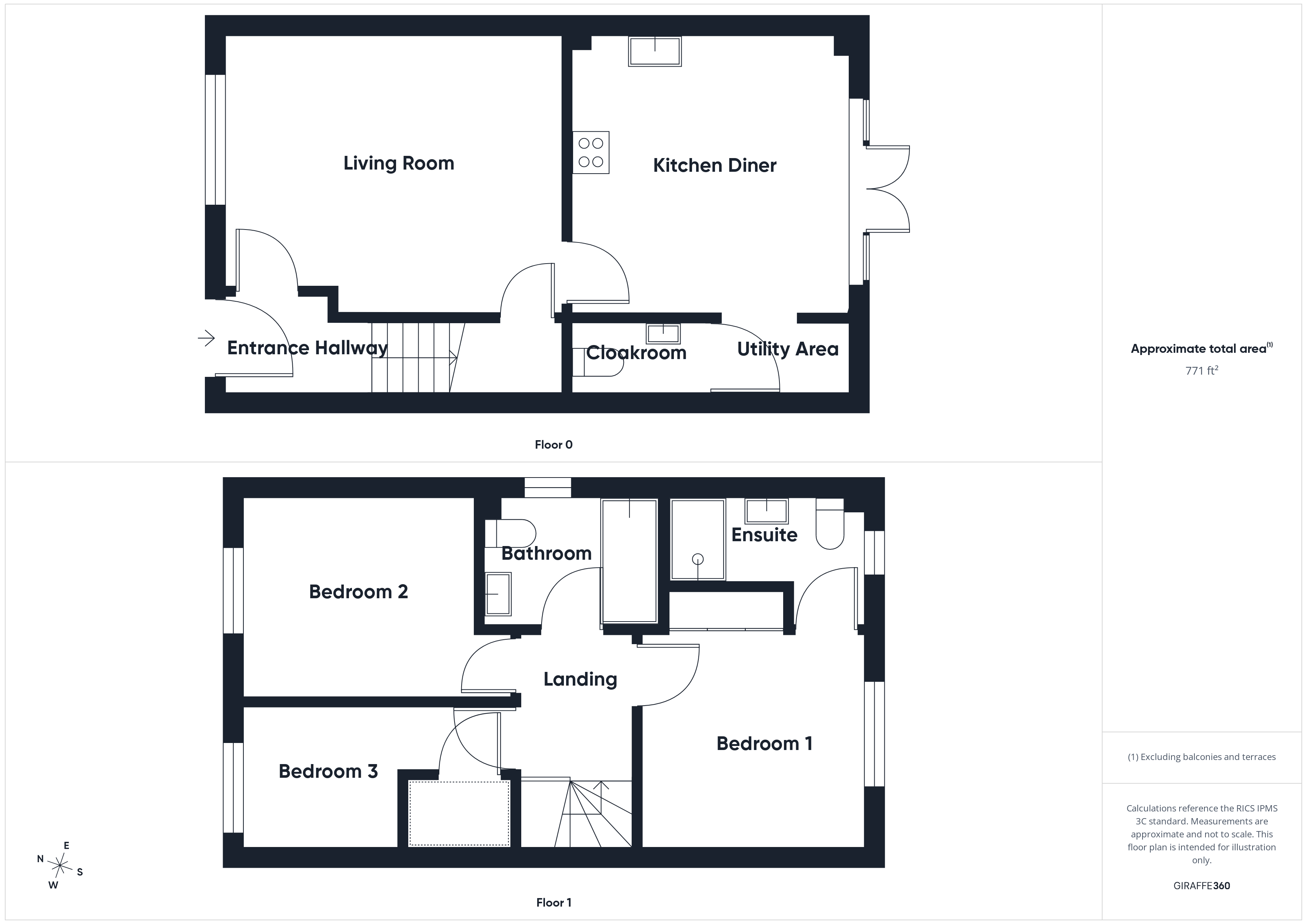 38, Redwood Drive, Bury St Edmunds floorplan