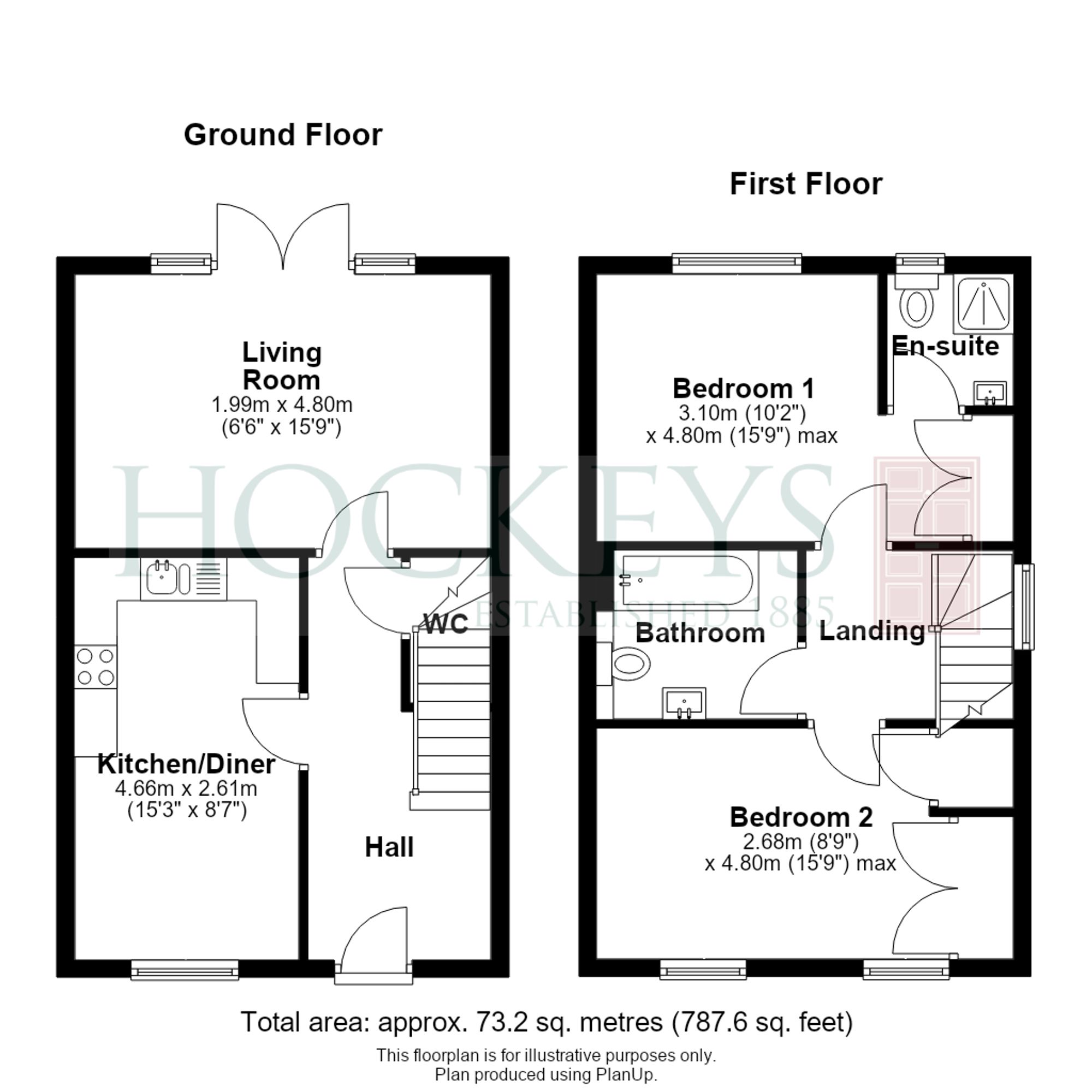 42 Hereford Way, Cambridge floorplan