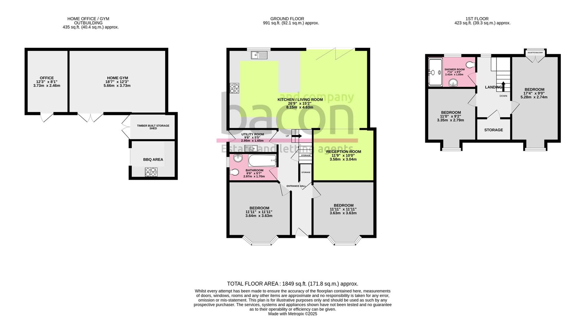 85, Berriedale Drive, Lancing floorplan