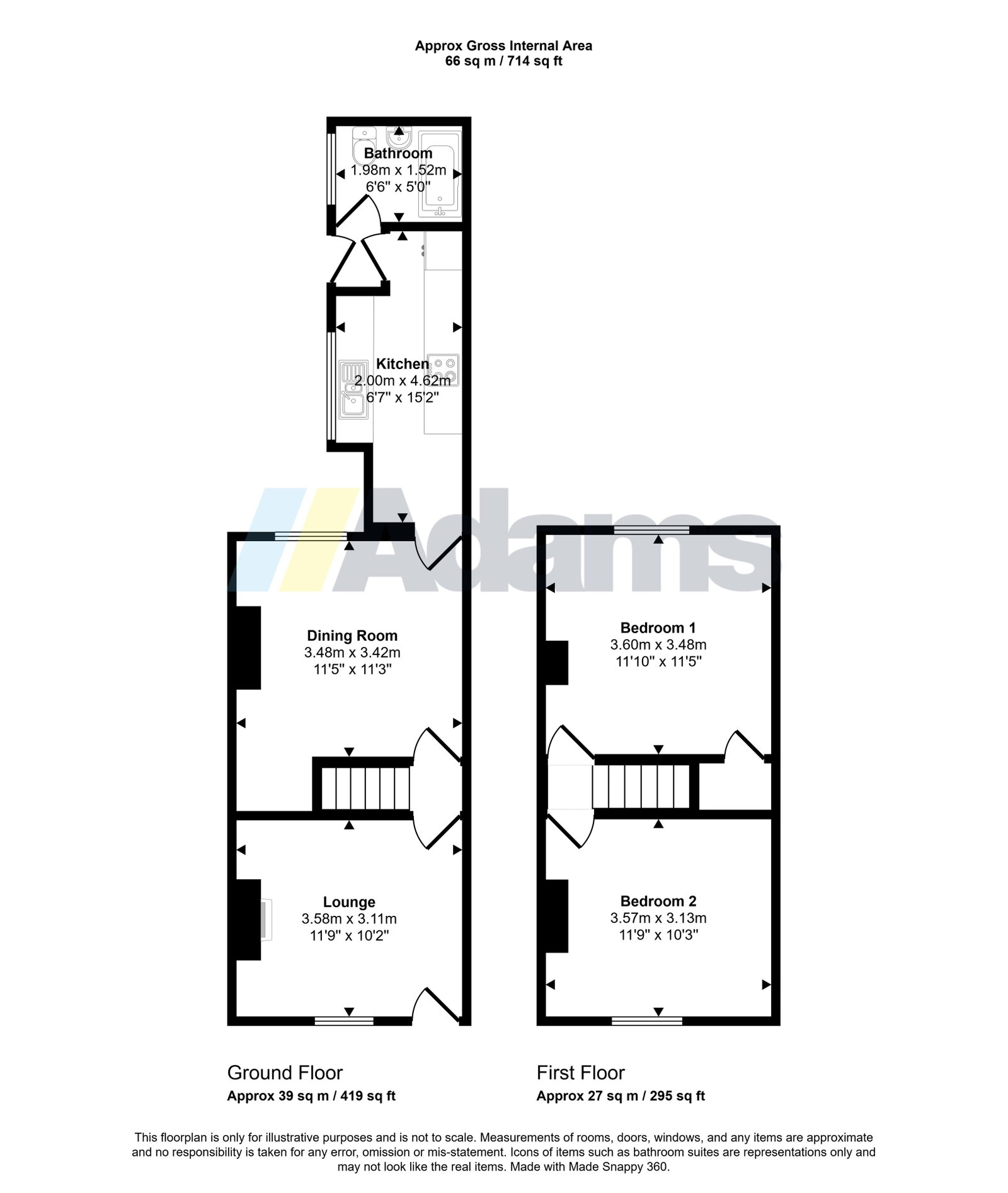 10, Marion Drive, Runcorn floorplan