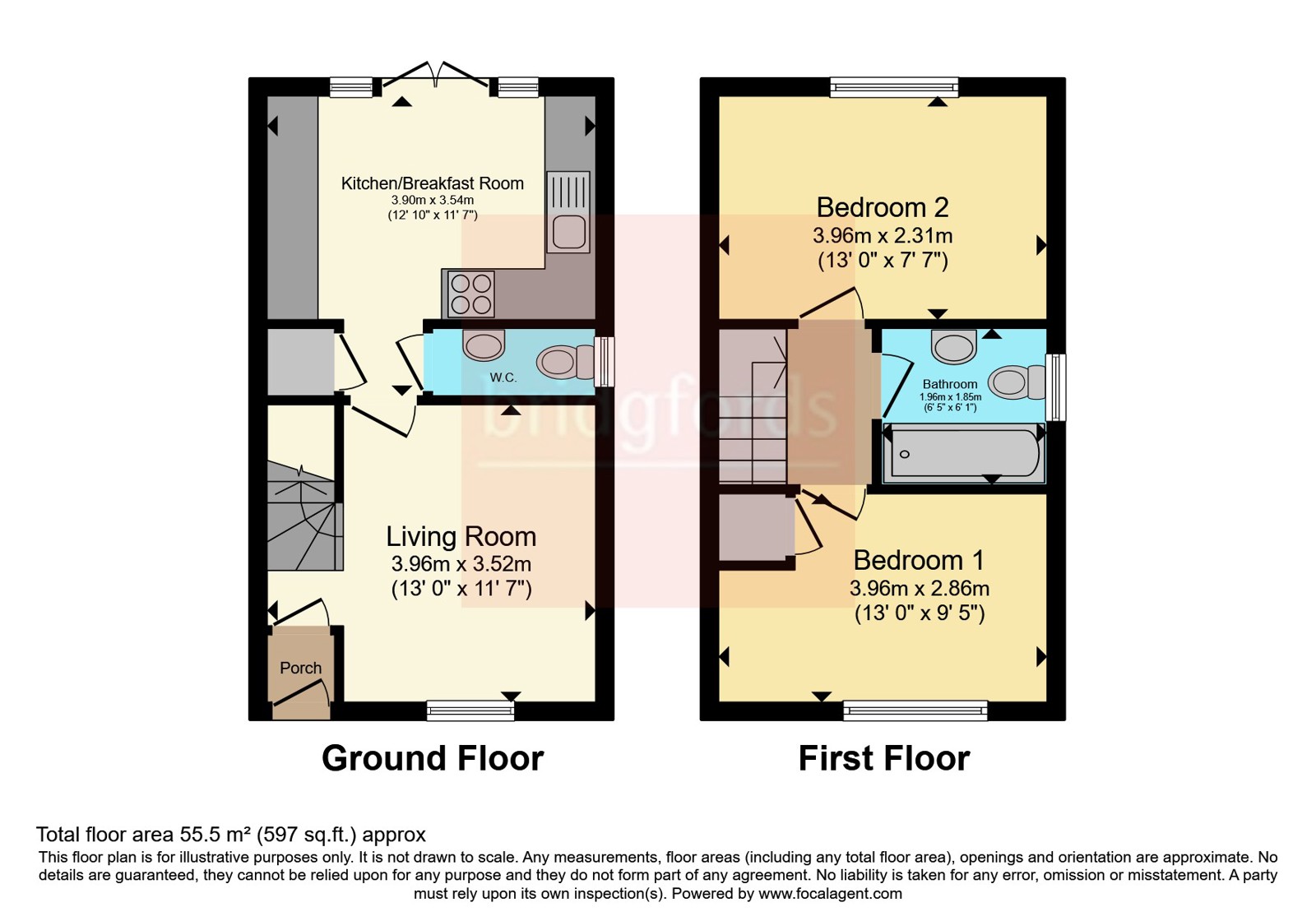 19, William Howell Way, Stoke-on-Trent floorplan
