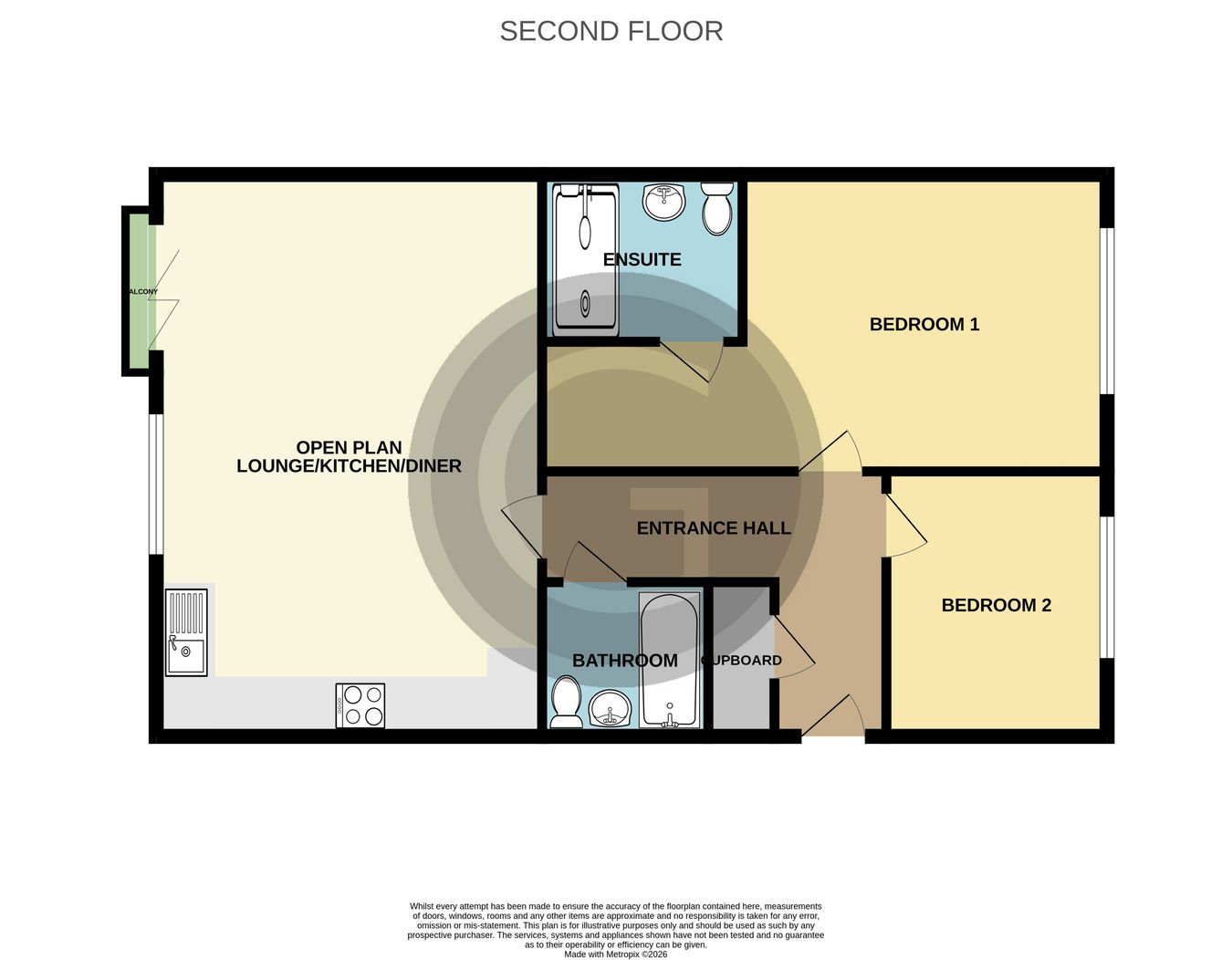 11 Goodwood House, Brooklands Road, Bexhill-on-Sea floorplan
