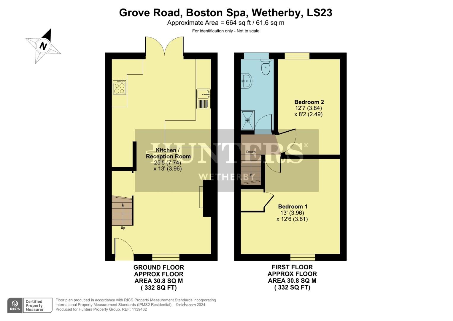 30, Grove Road, Boston Spa floorplan