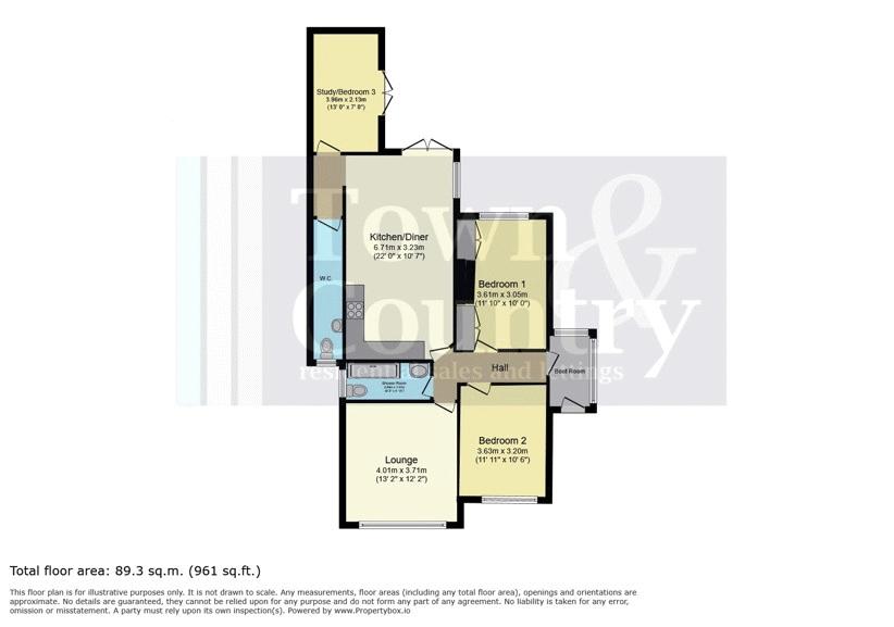 58, Seaview Road, Colchester floorplan