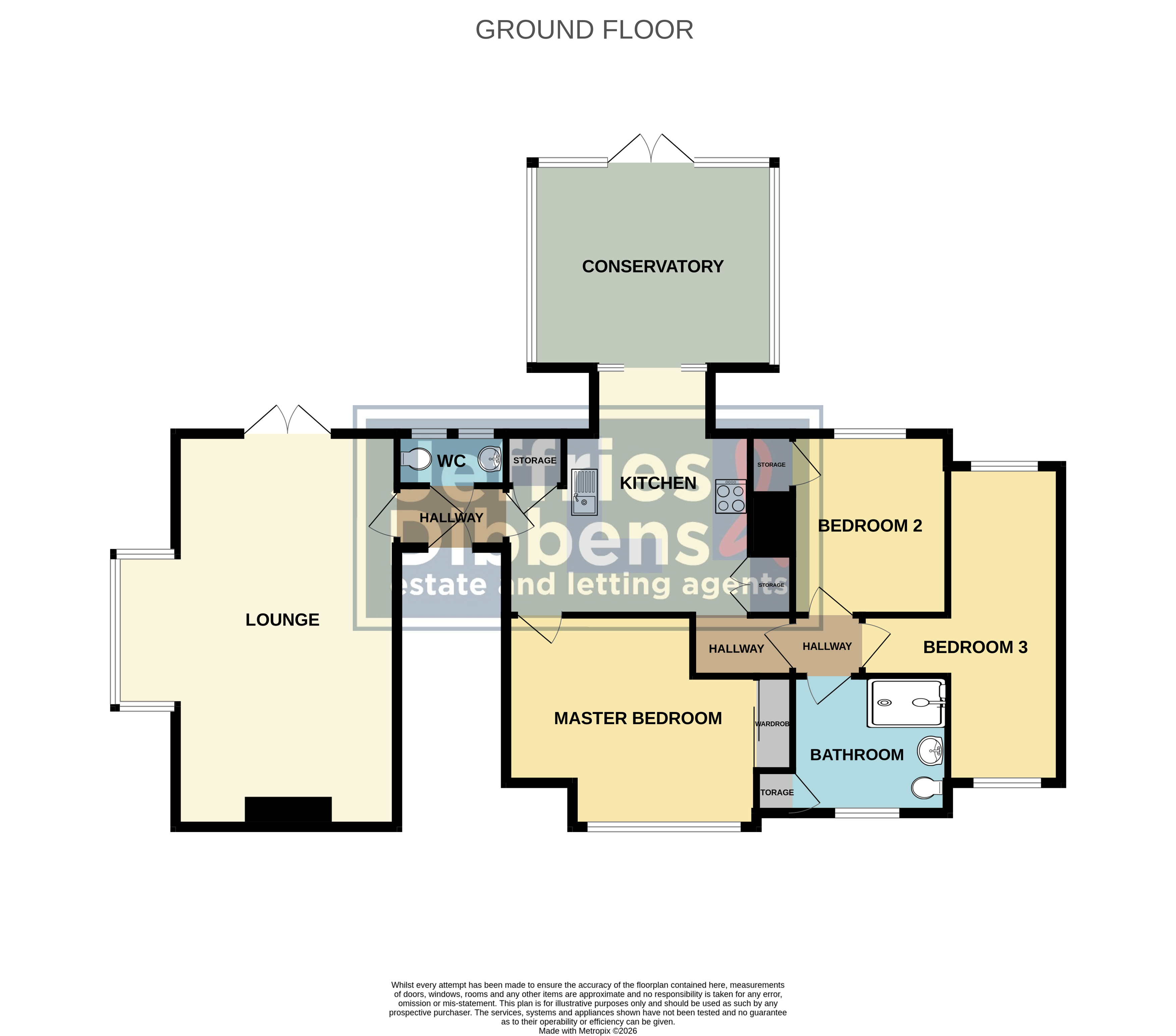 1 Grove House, 15, Manor Way, Lee-on-the-Solent floorplan
