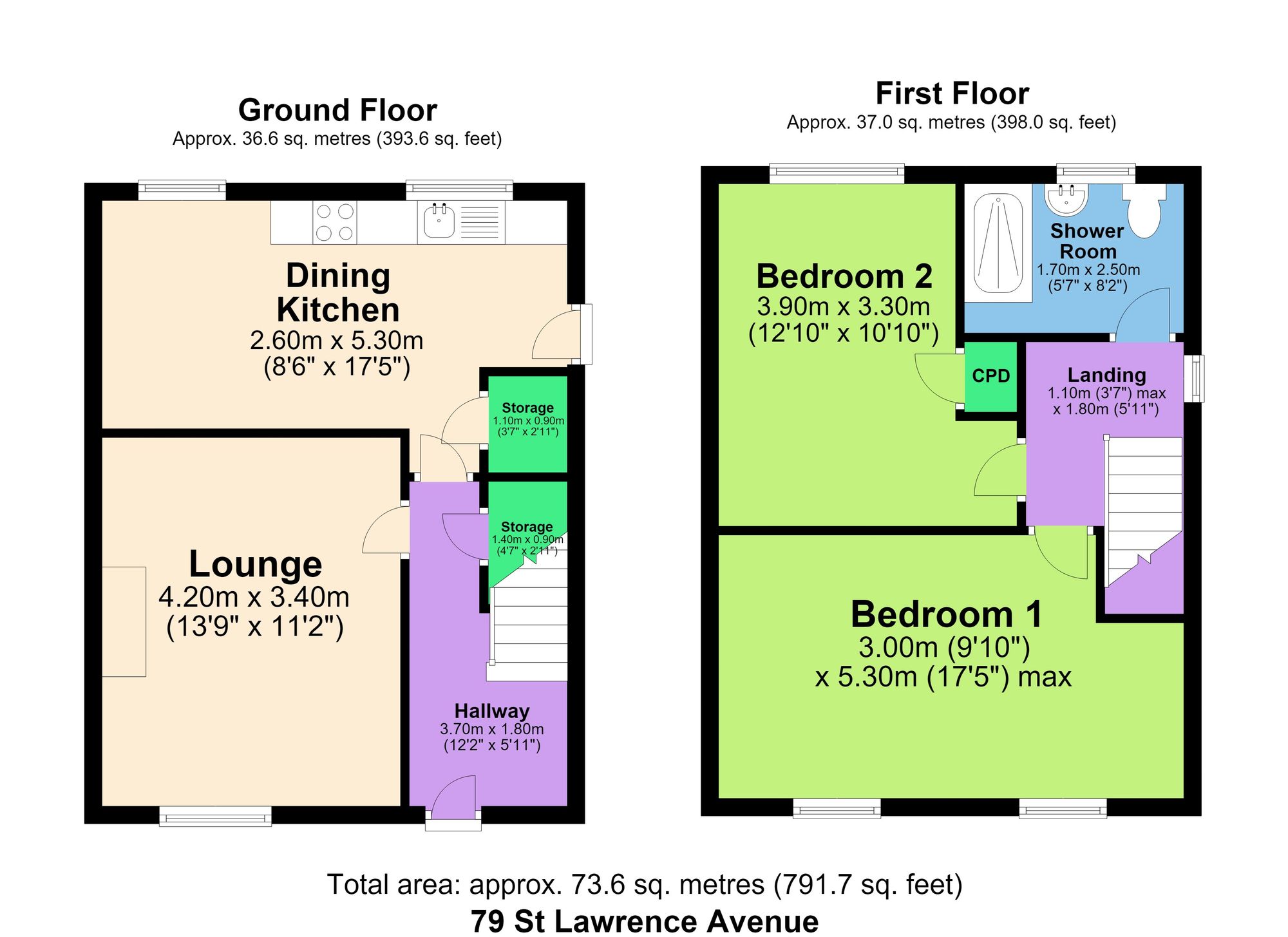 79 St. Lawrence Avenue, Chesterfield floorplan