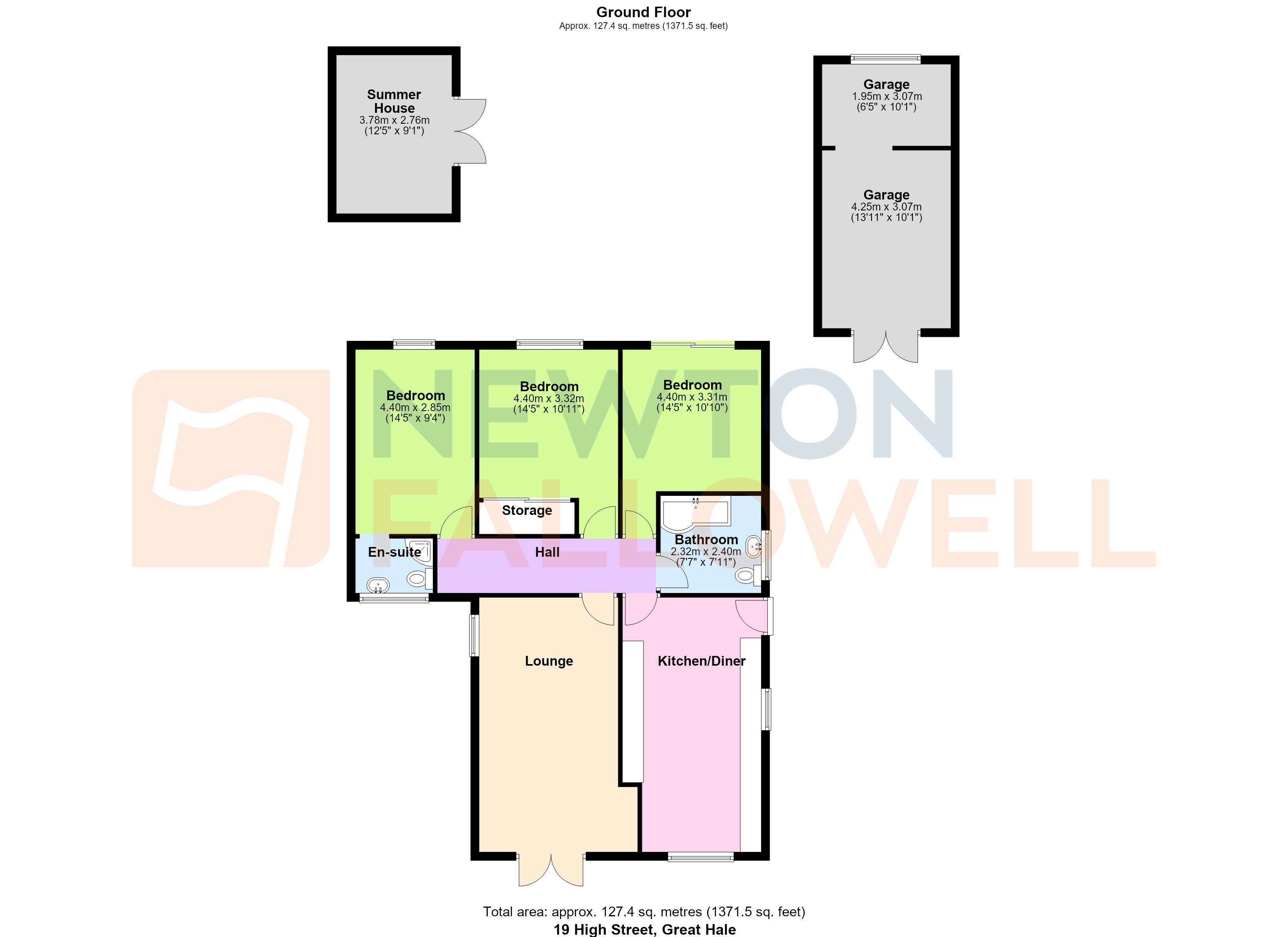 19a, High Street, Great Hale floorplan