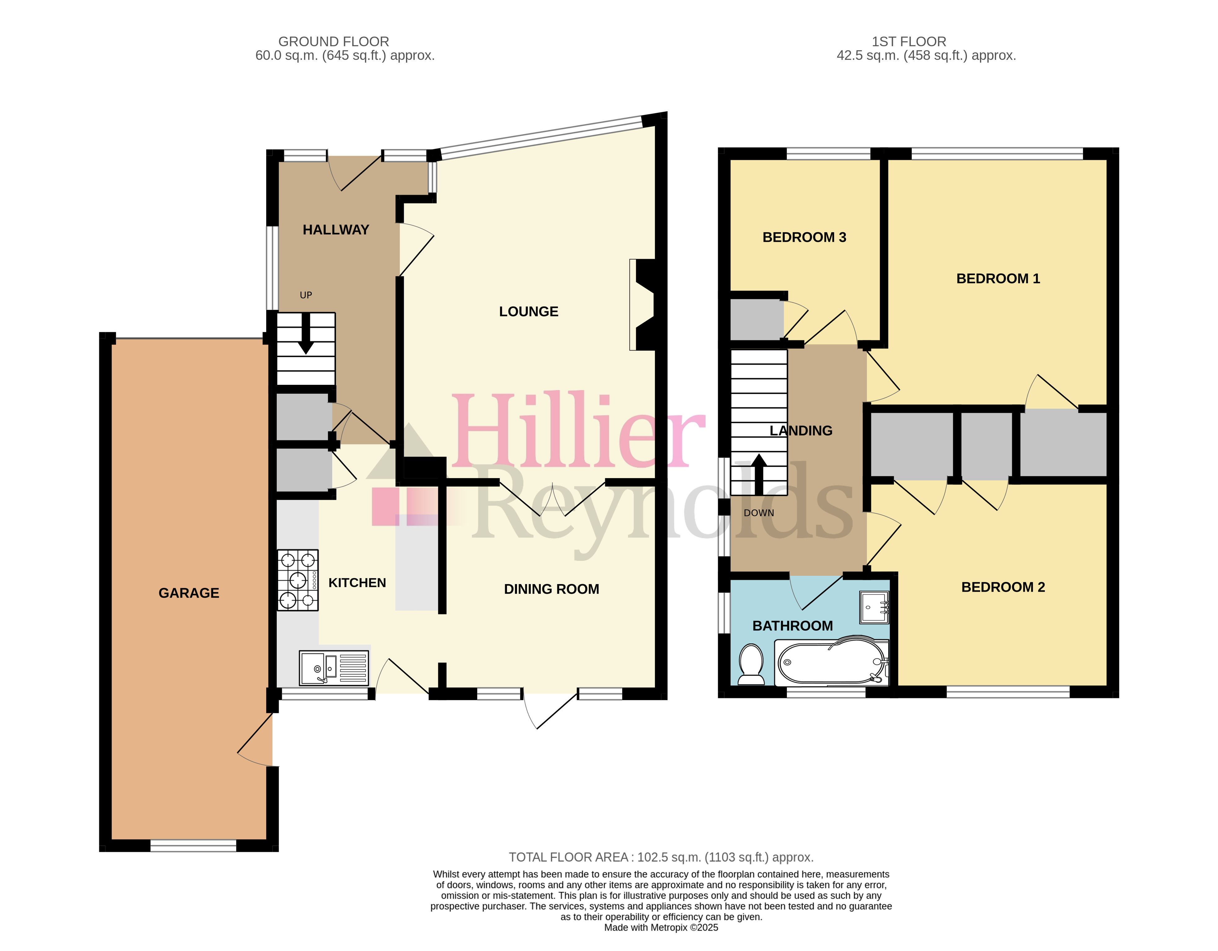 13, Wyatt Close, Borough Green floorplan