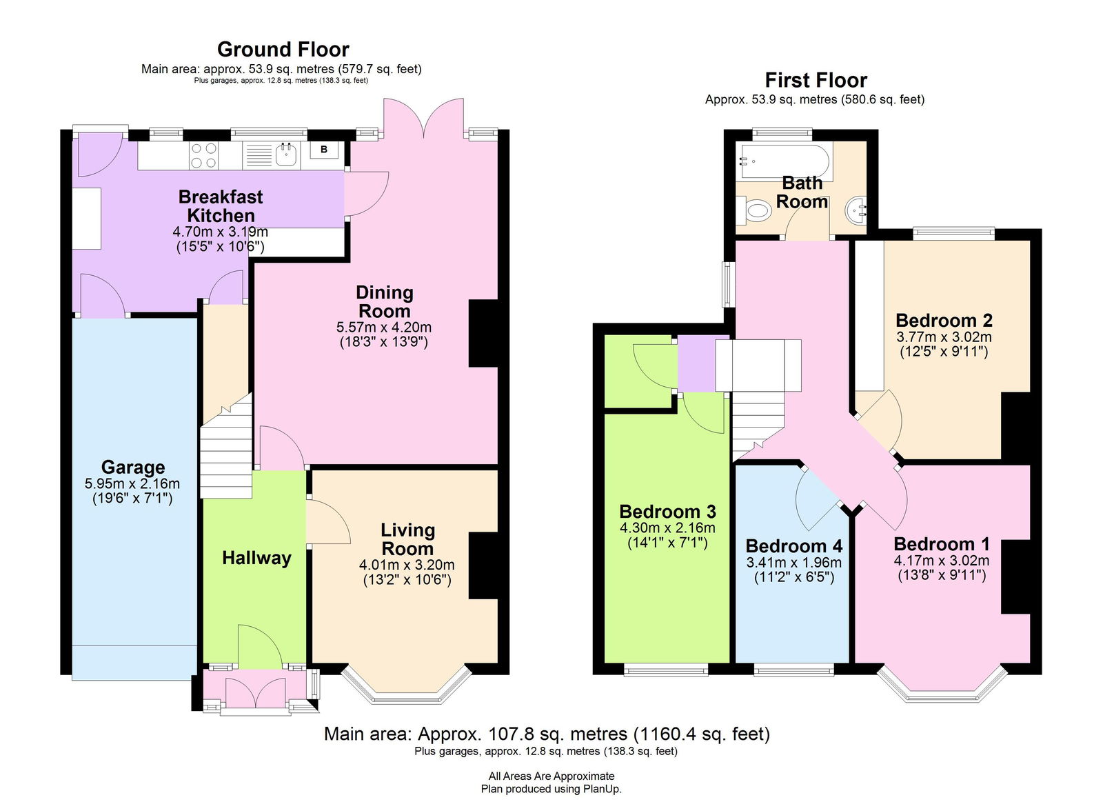 13, Eccleshall Avenue, Oxley, Wolverhampton floorplan