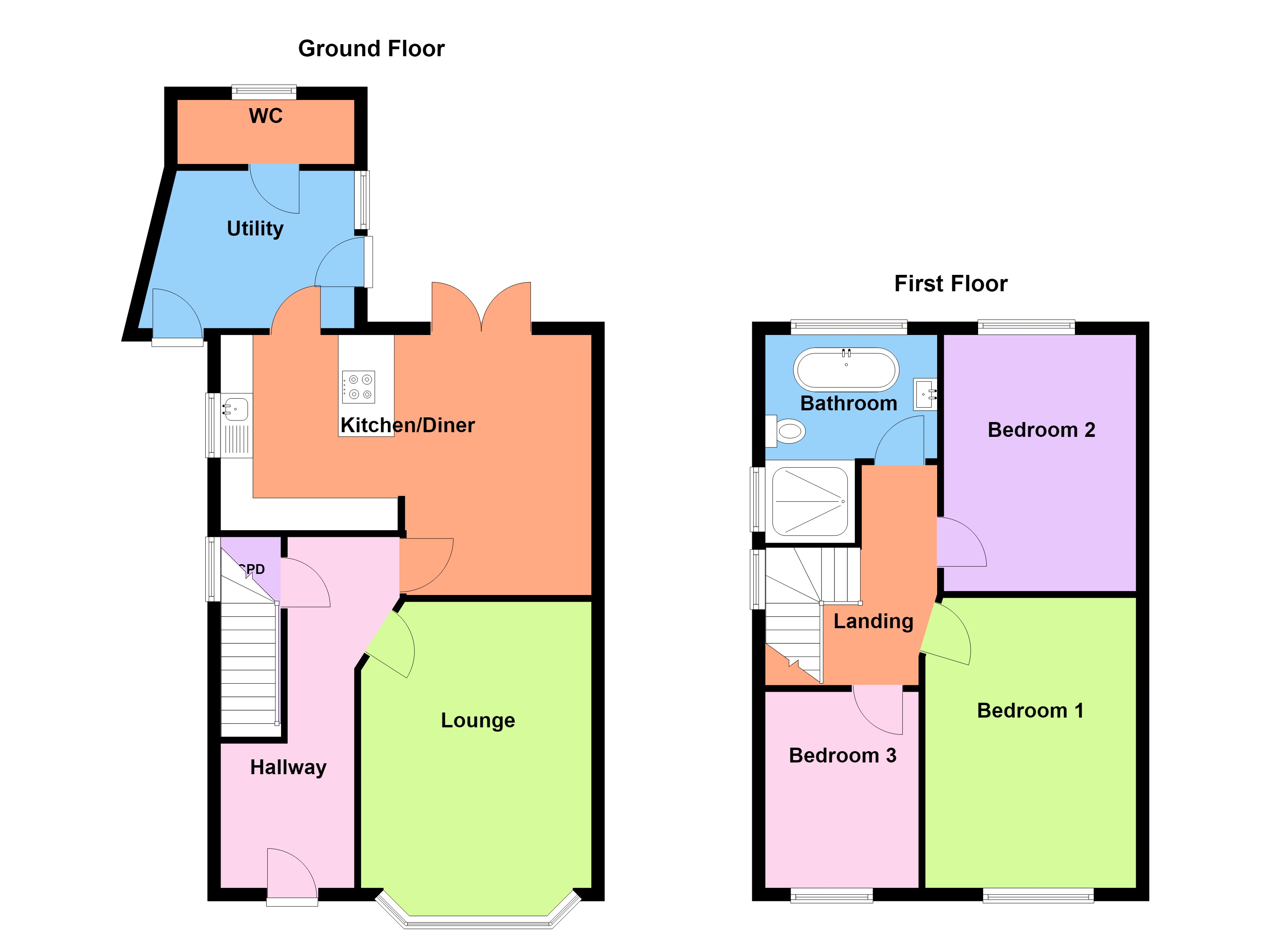 95, Bennetthorpe, Doncaster floorplan
