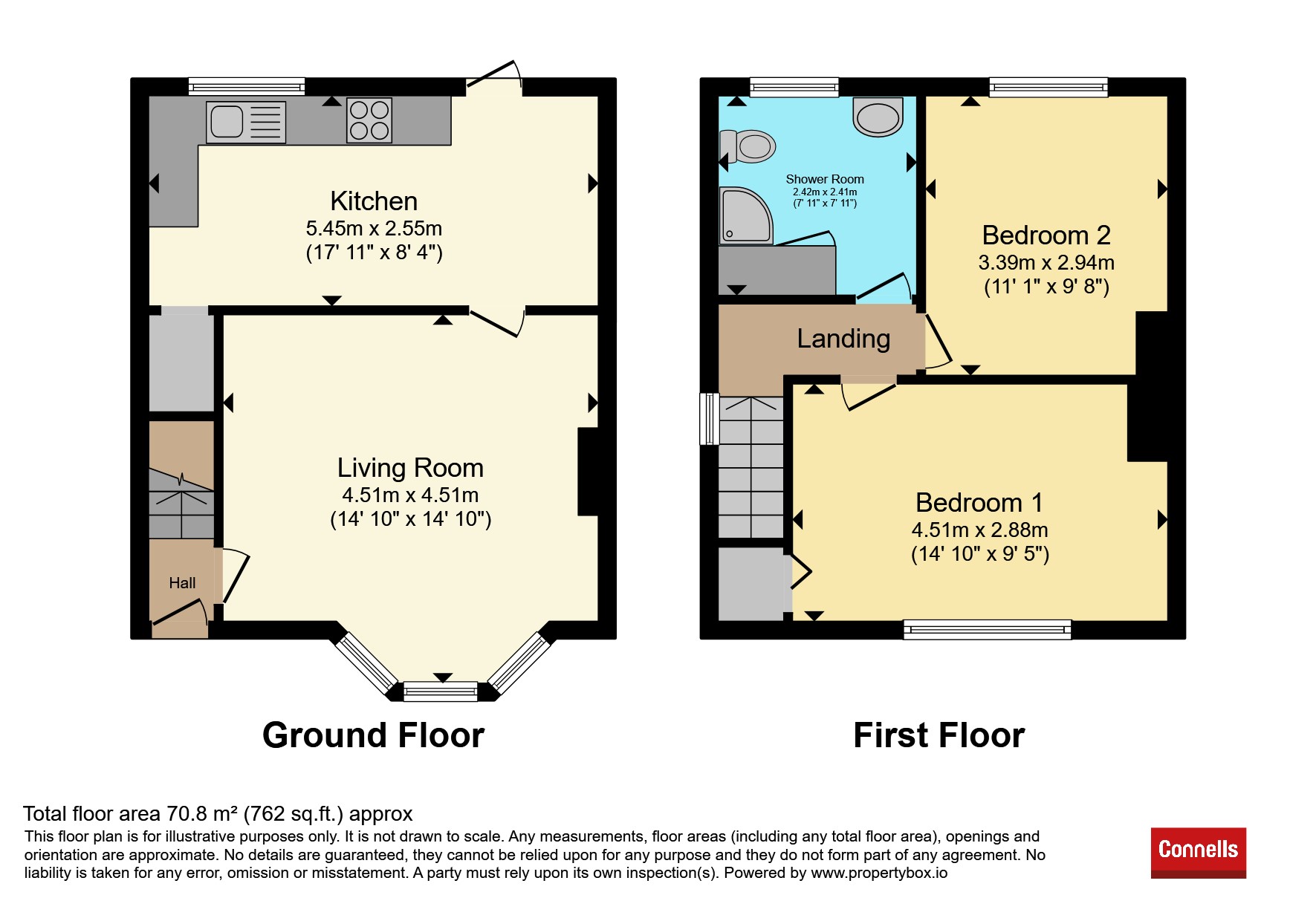 25, Vicarage Lane, BRIDGNORTH floorplan