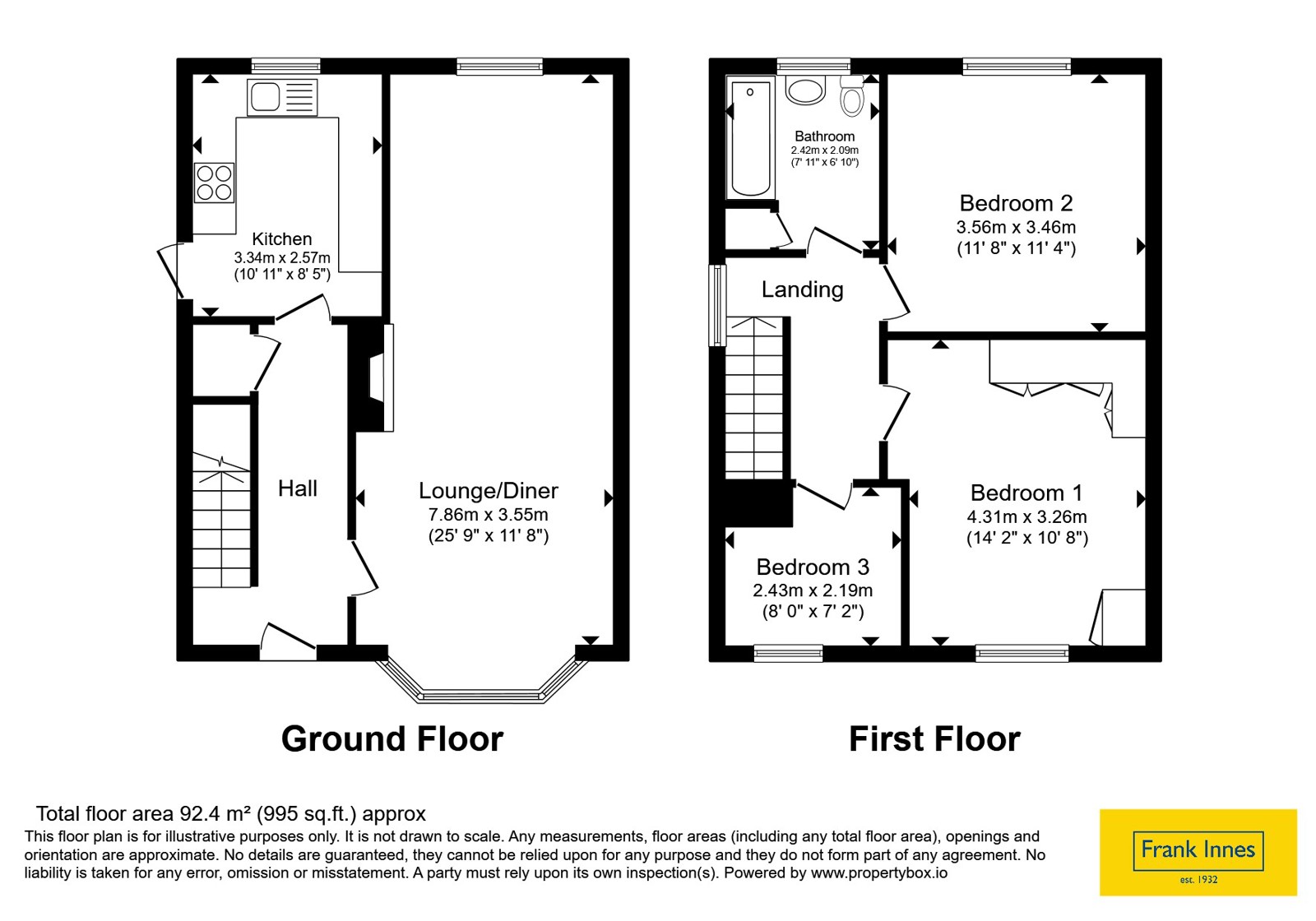 4, Briar Avenue, Nottinghamshire floorplan