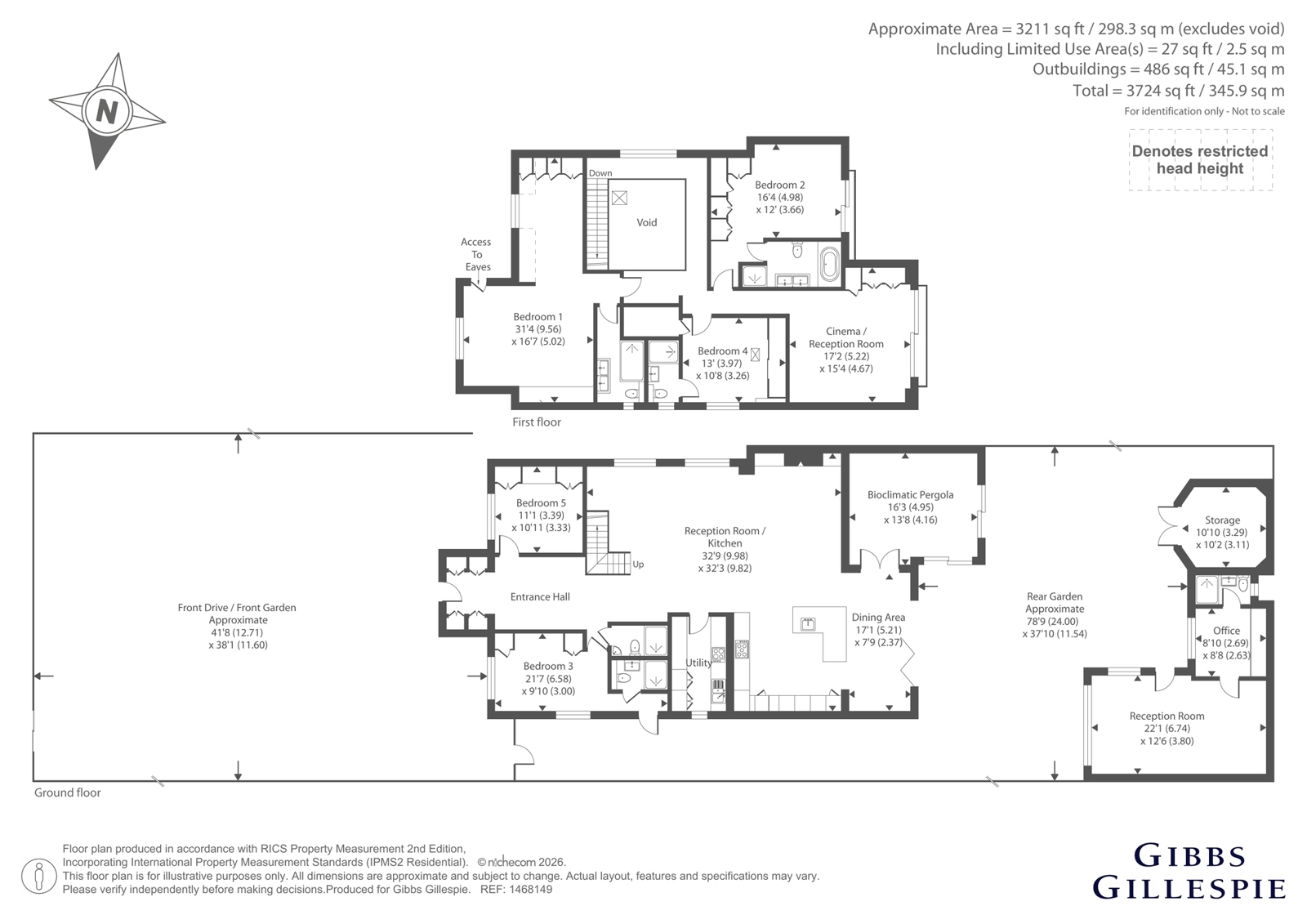 11, Sunray Avenue, West Drayton floorplan