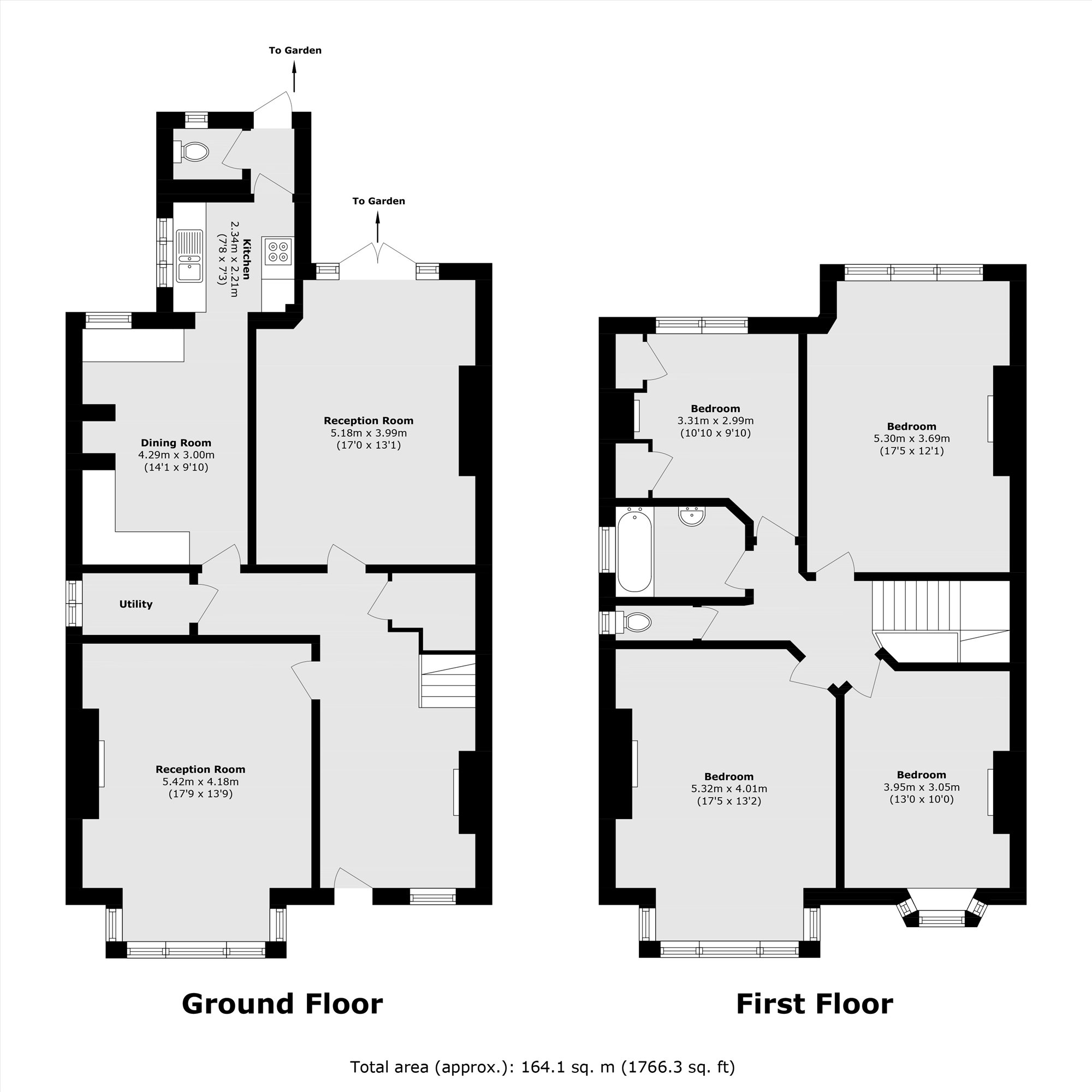 29, Heybridge Avenue, London floorplan