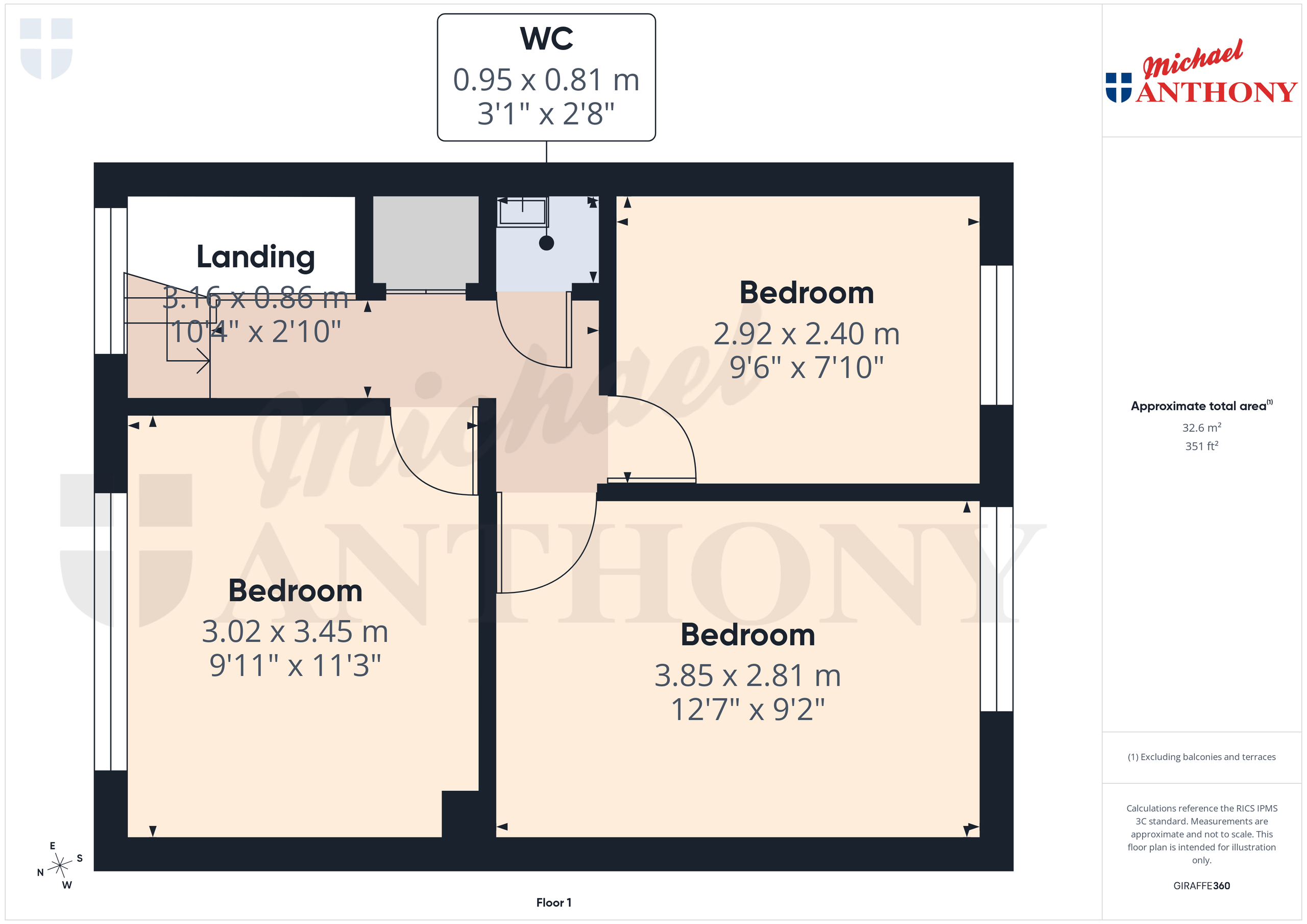 24 Finmere Crescent, Aylesbury floorplan