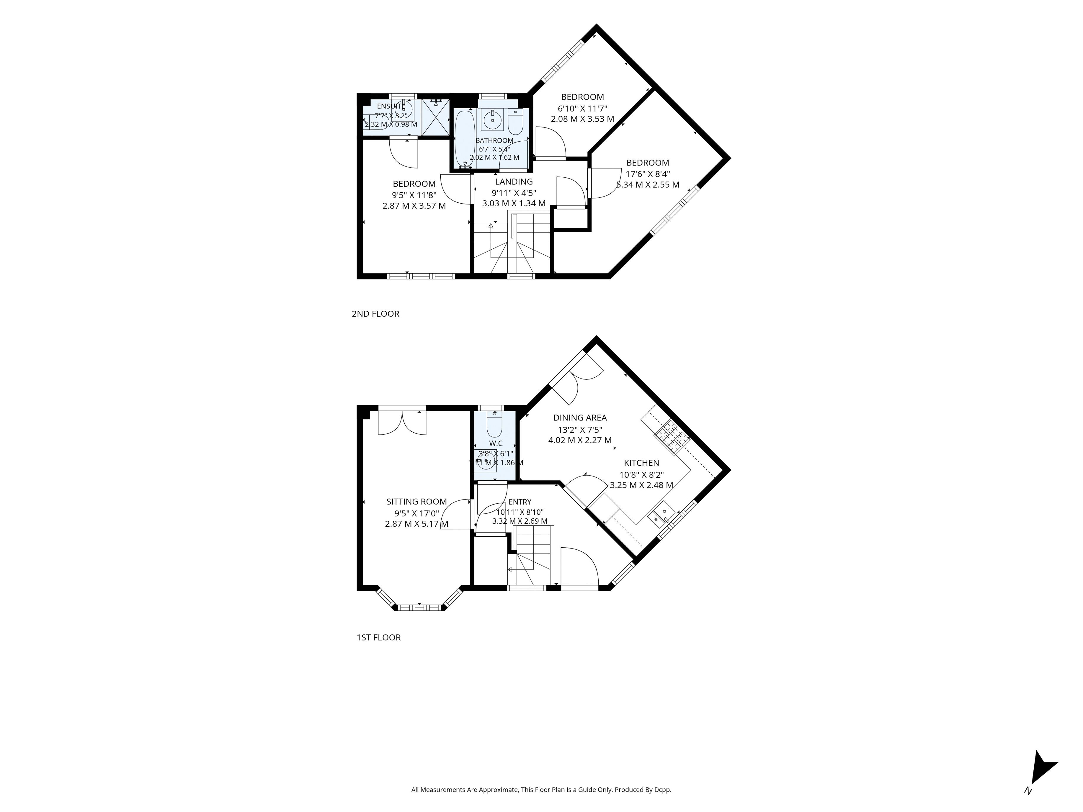 10, Blake Walk, Bury St. Edmunds floorplan