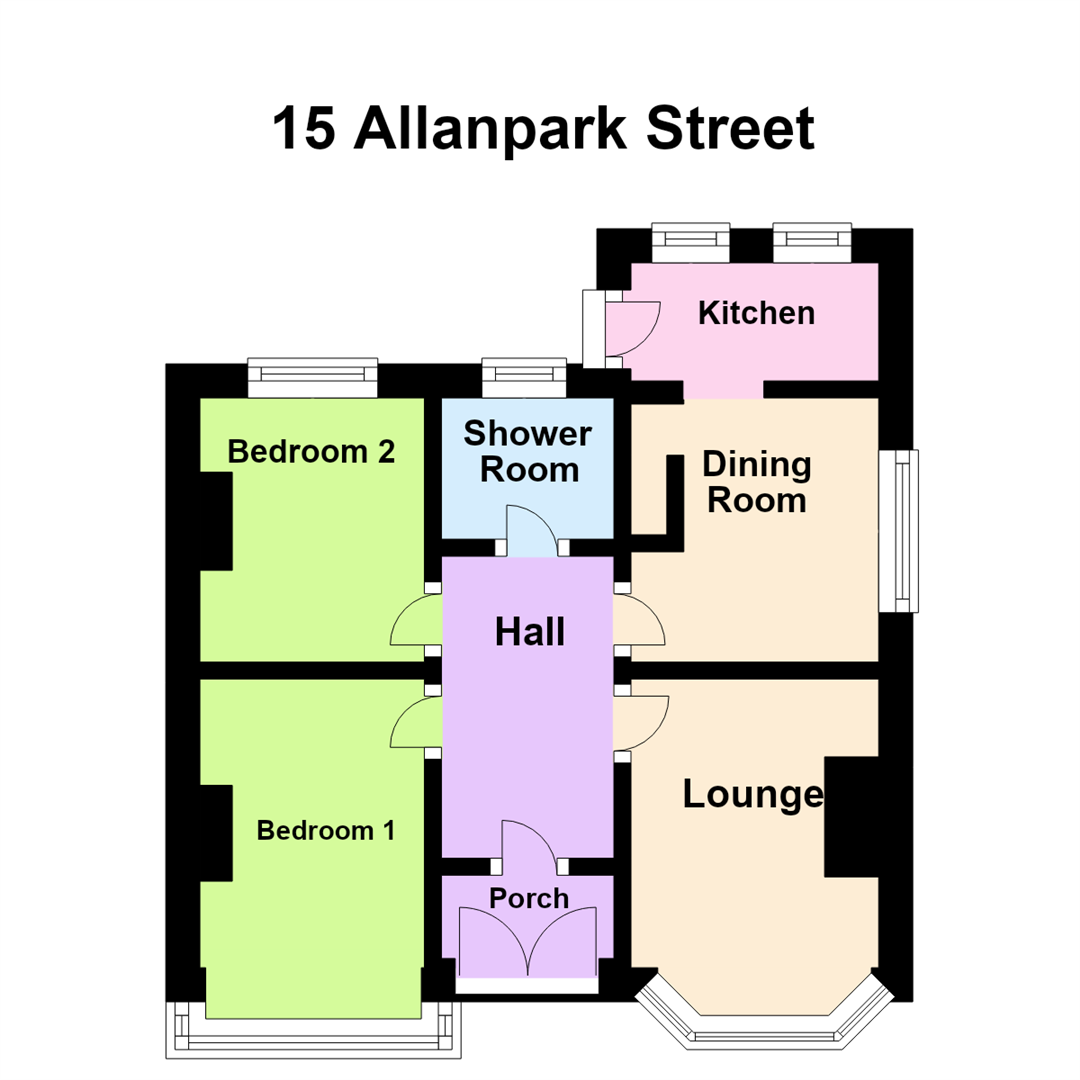 15, Allanpark Street, Largs floorplan