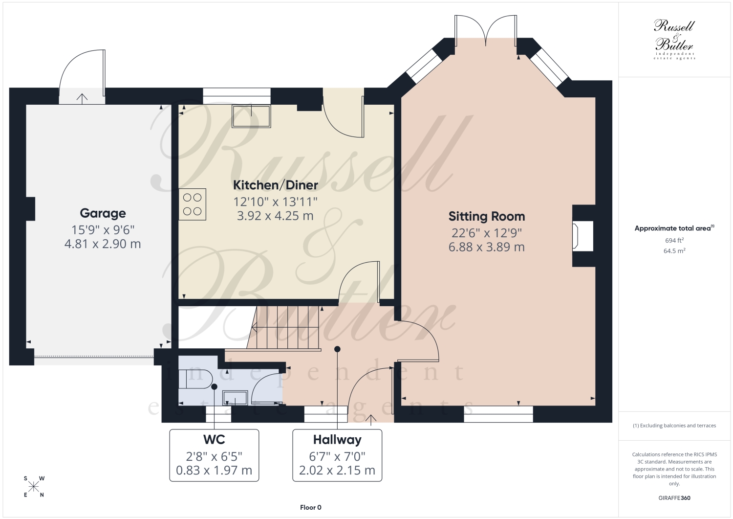 Shepherds Cottage, Buckingham floorplan