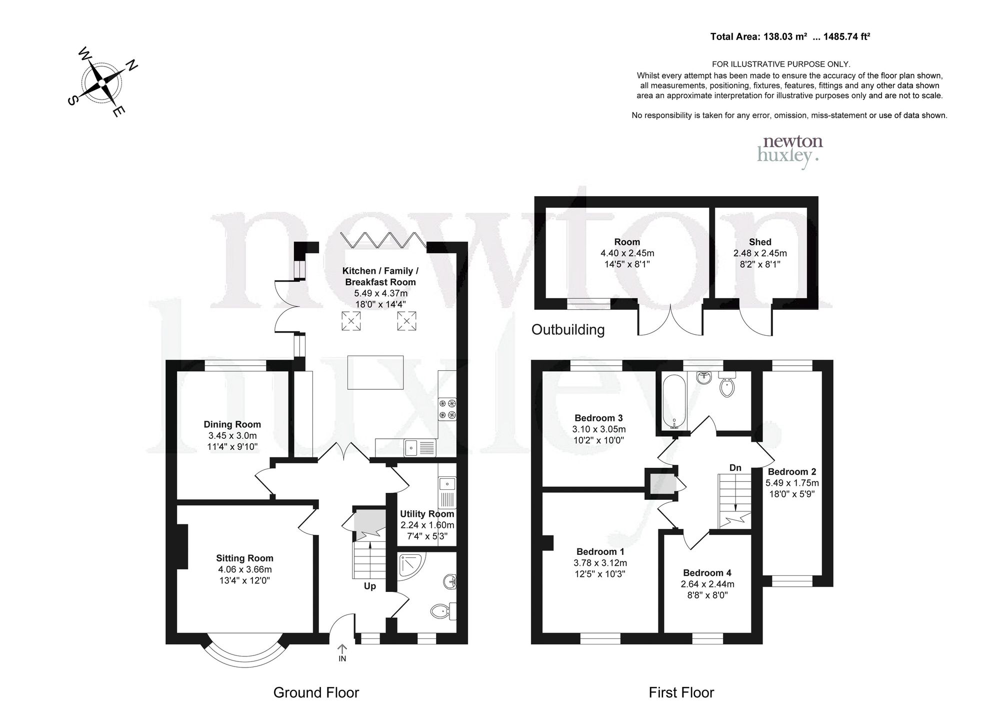 1a Albany Road, Walton-On-Thames floorplan