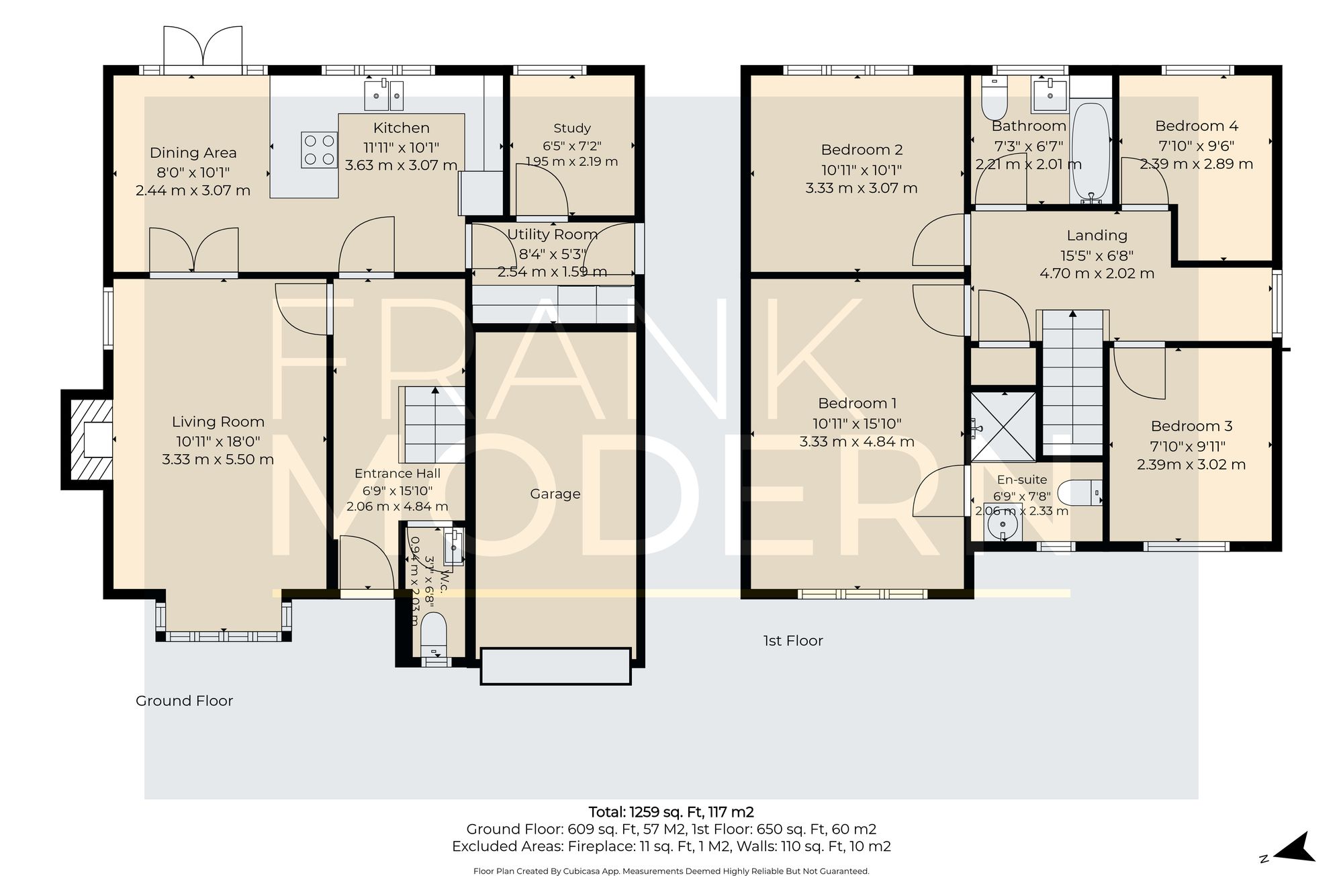 27 Bullfinch Close, Oakham floorplan