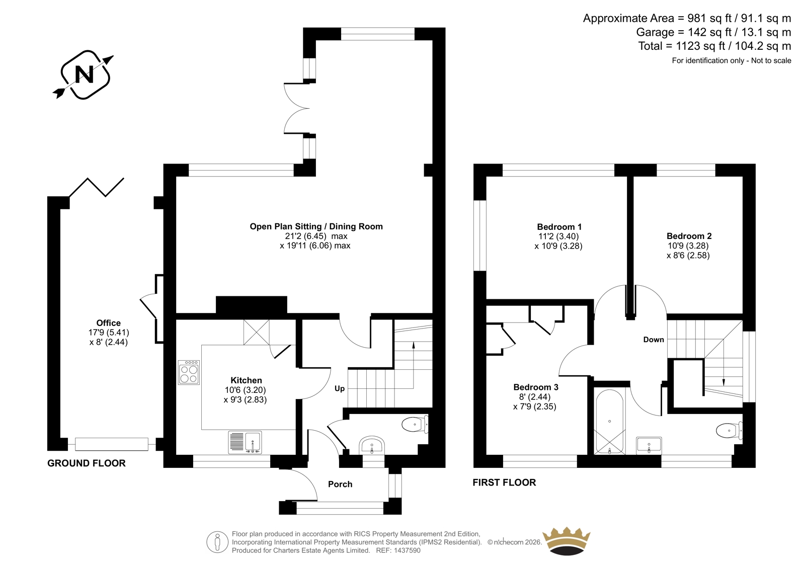 7, Winslade Road, Hampshire floorplan