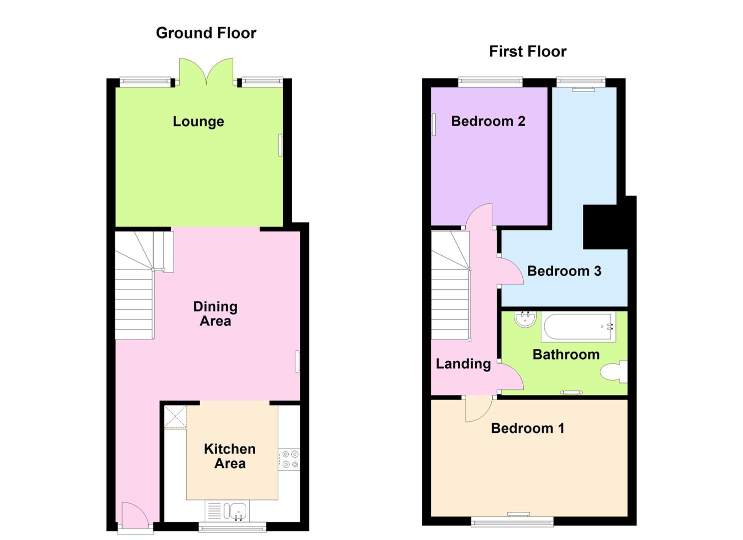 Dinas Street, Plasmarl, Swansea SA6, 3 bedroom terraced house for sale