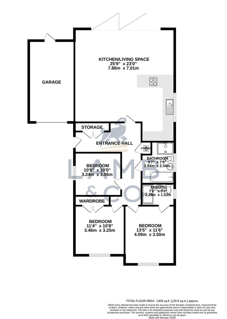 14, Connaught Road Weeley Heath, Clacton-On-Sea floorplan